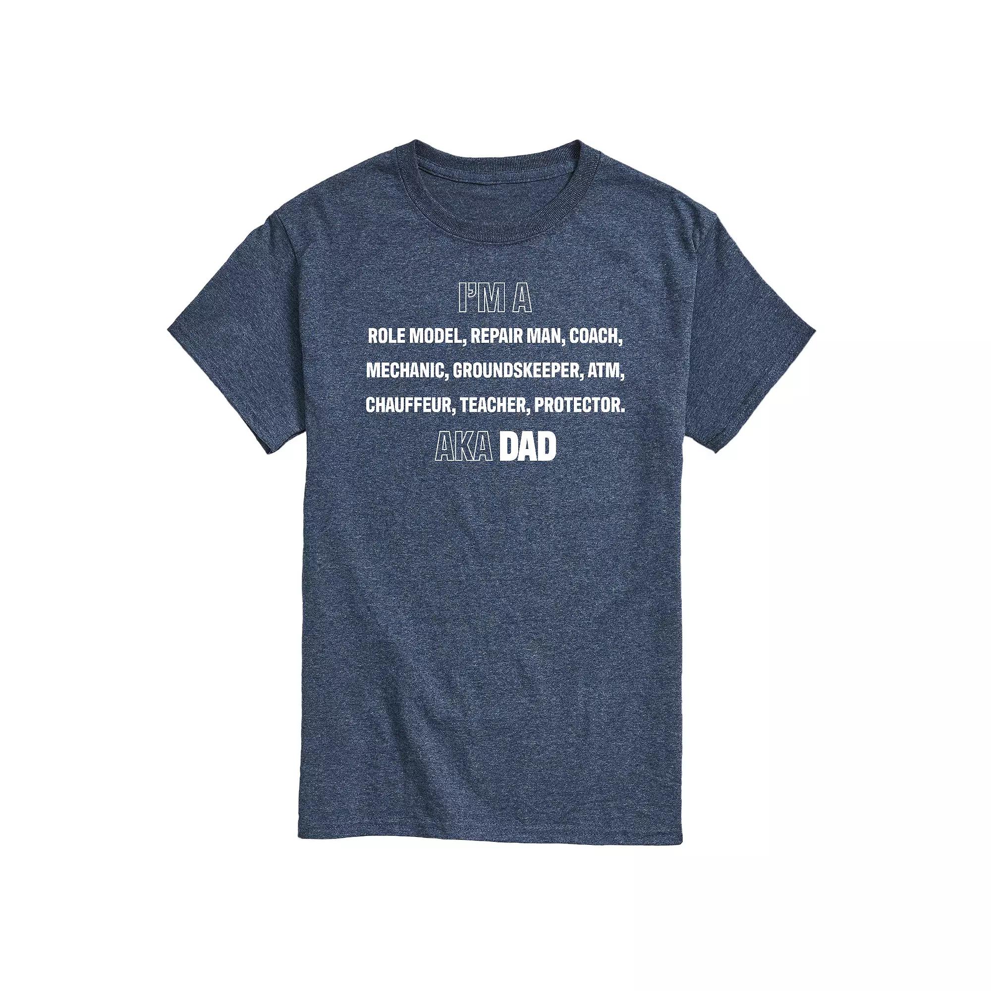 Men's I'm A Dad List Graphic Tee,  Product Image