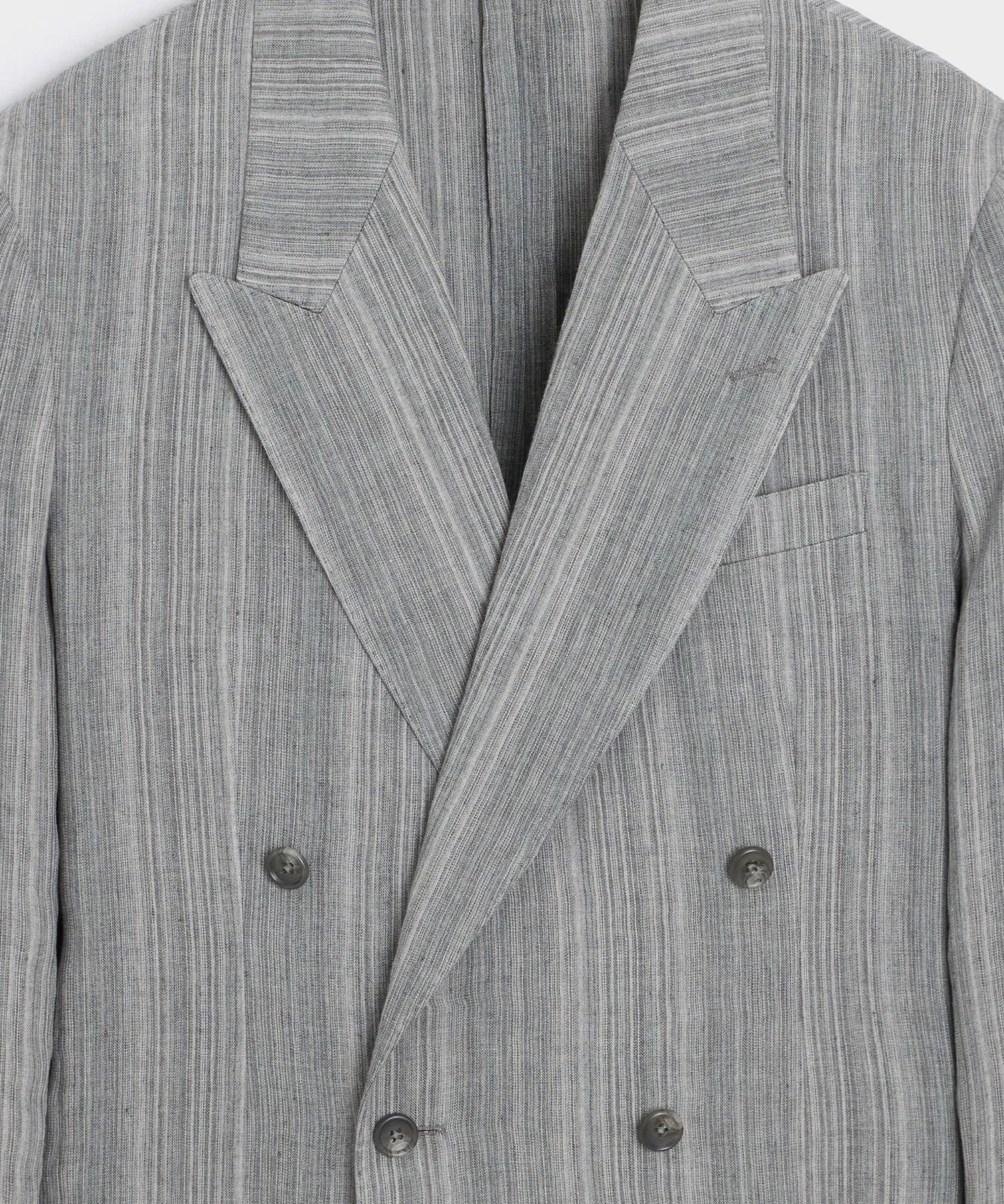 Italian Linen Multi-Stripe Wythe Suit Product Image