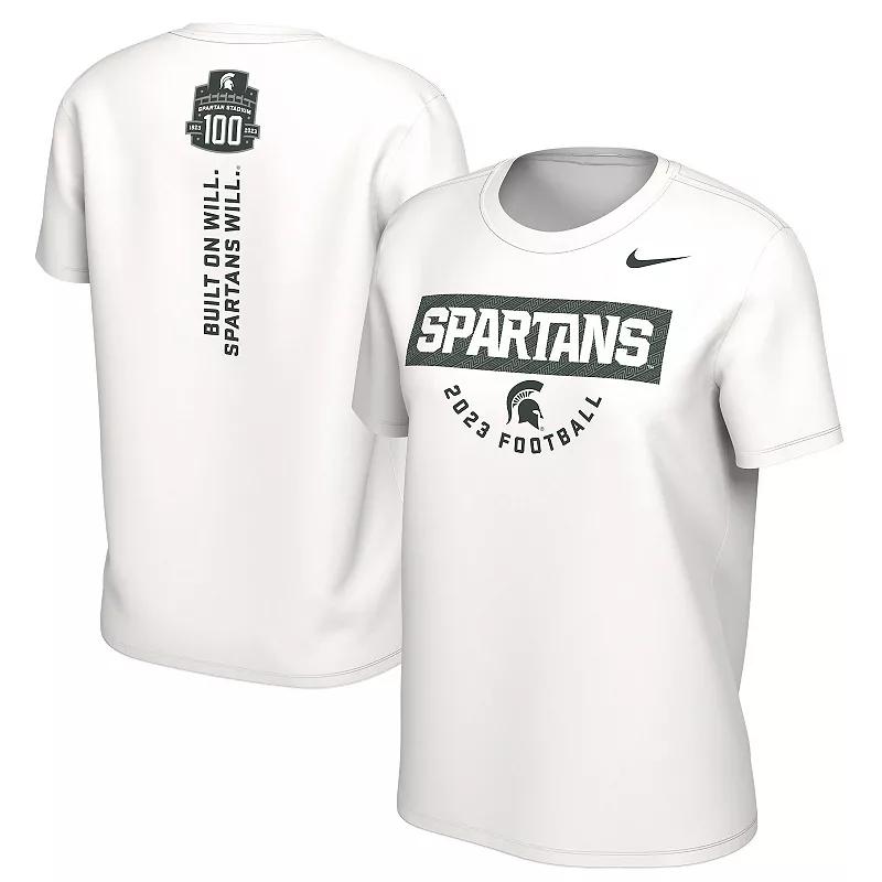 Women's Nike White Michigan State Spartans 2023 Fan T-Shirt,  Product Image