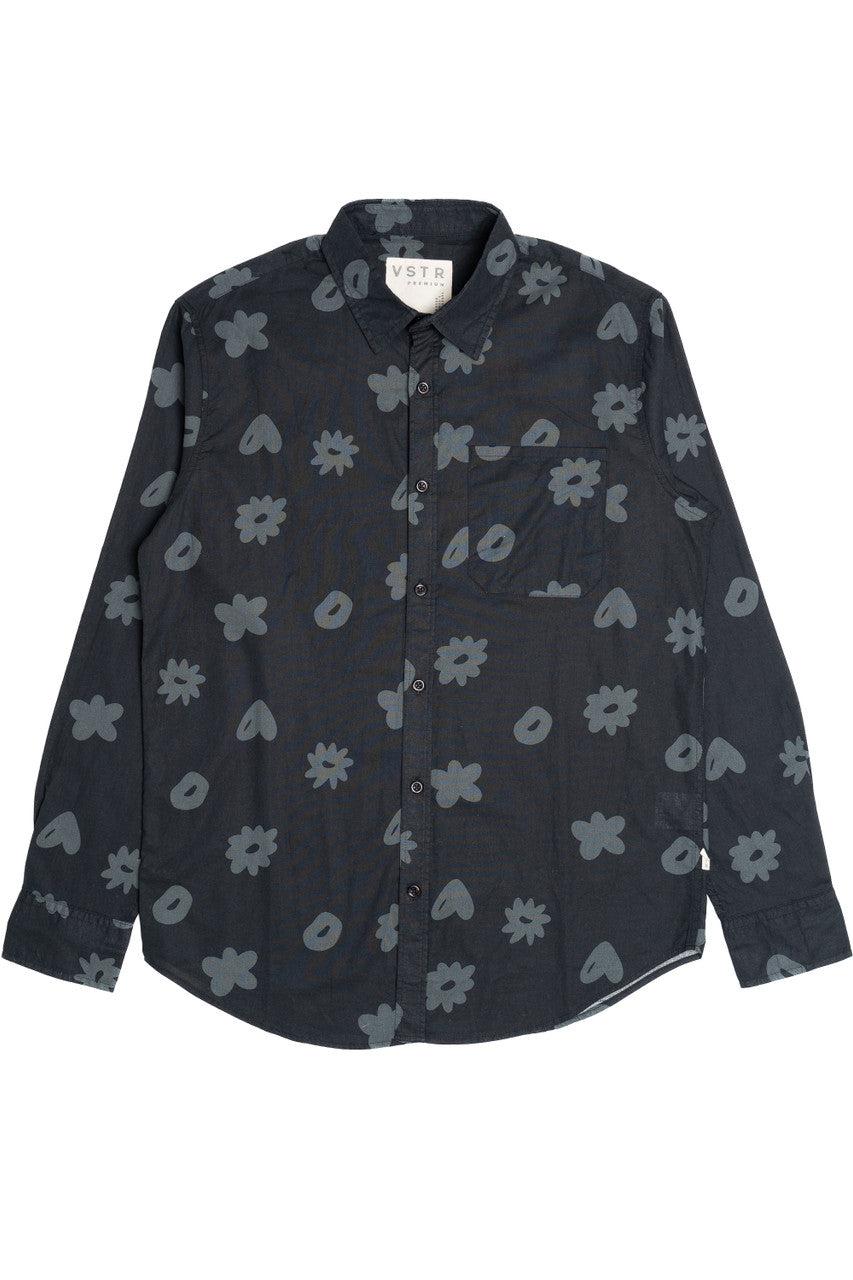 Monochrome Doodles Button Up Product Image