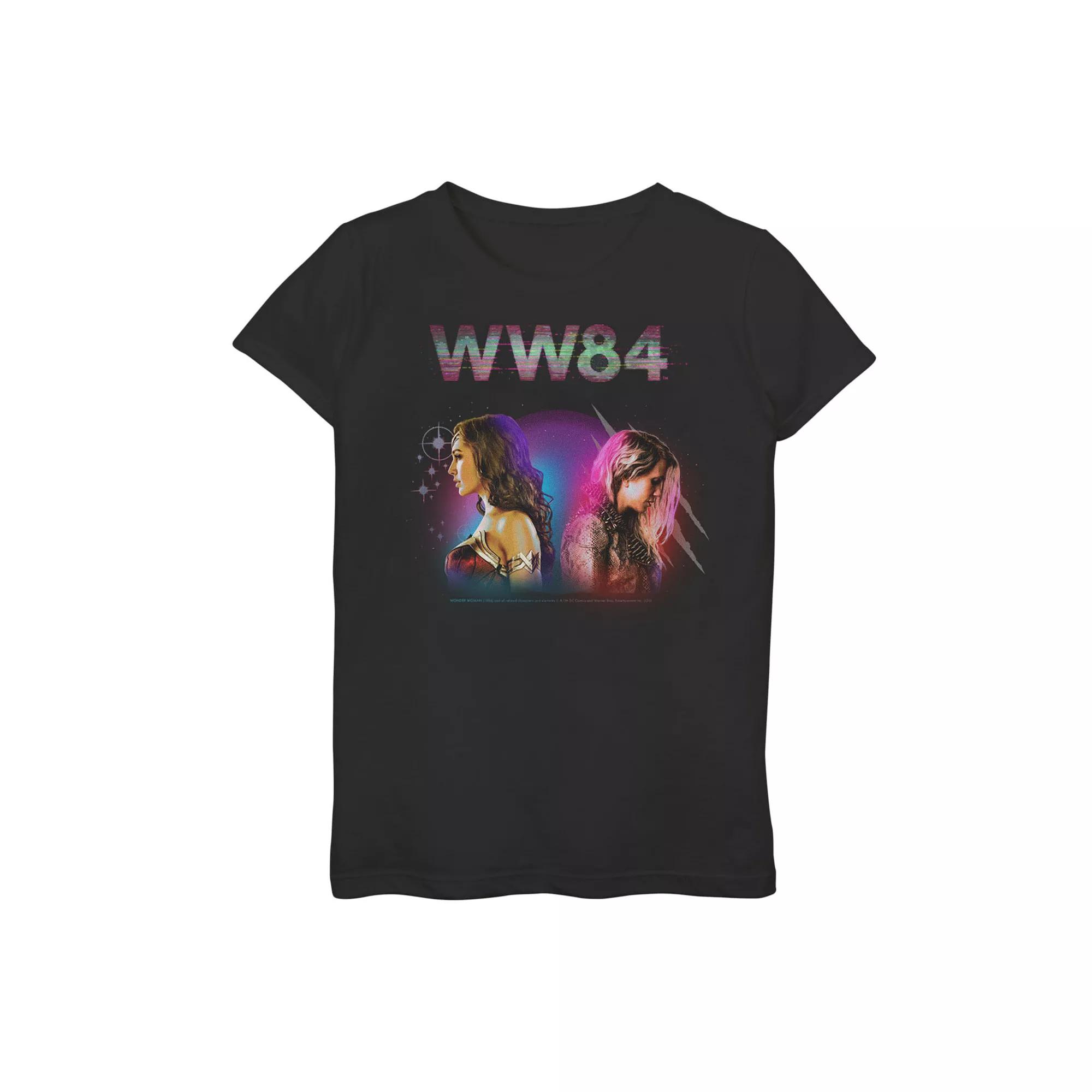 Girls 7-16 DC Comics Wonder Woman Cheetah Split Poster Graphic Tee, Girl's,  Product Image