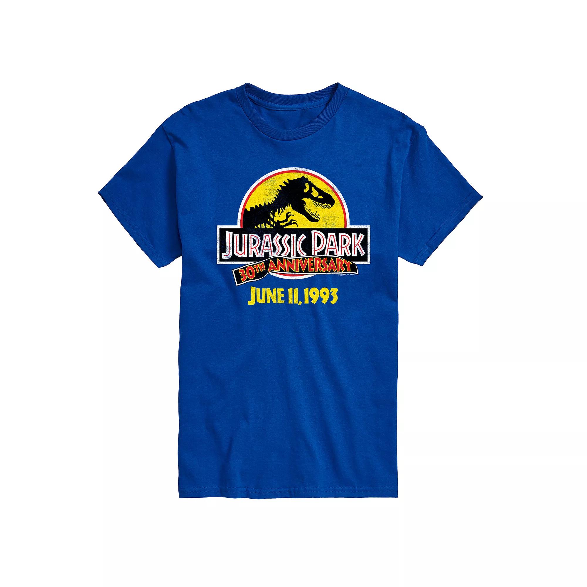 Men's Jurassic World Jurassic Park 30th Logo Graphic Tee,  Product Image