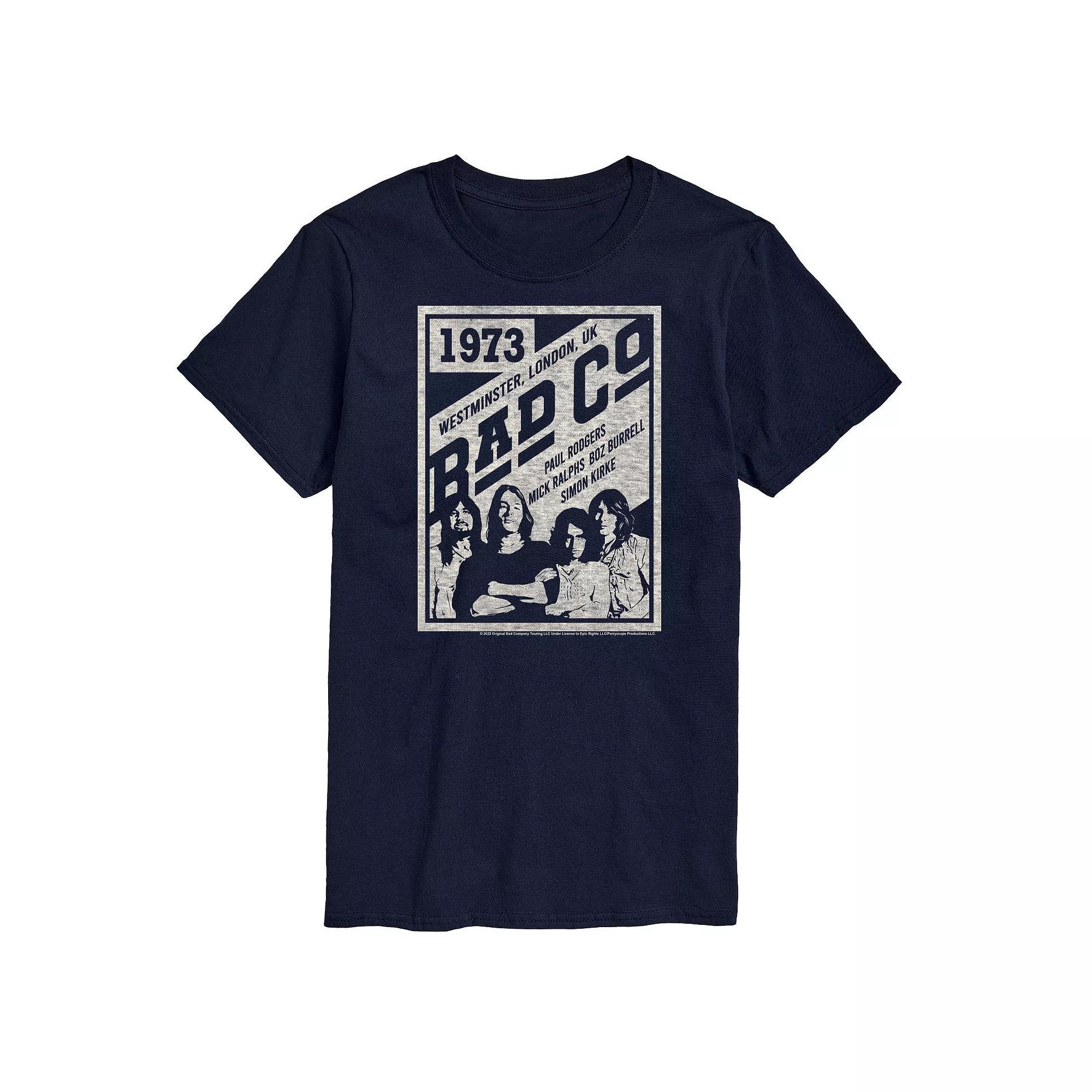 Big & Tall Bad Company Poster Tee, Men's,  Product Image