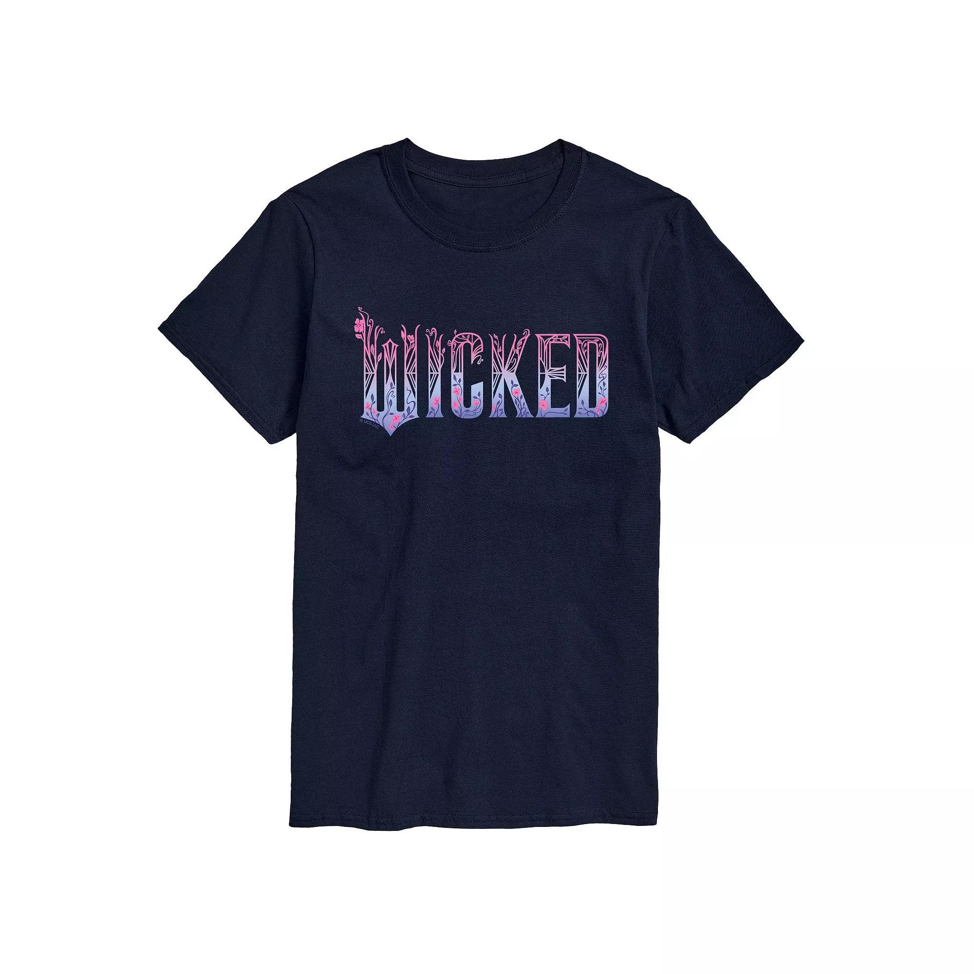 Big & Tall Wicked For Good Logo Florals Graphic Tee, Men's,  Product Image