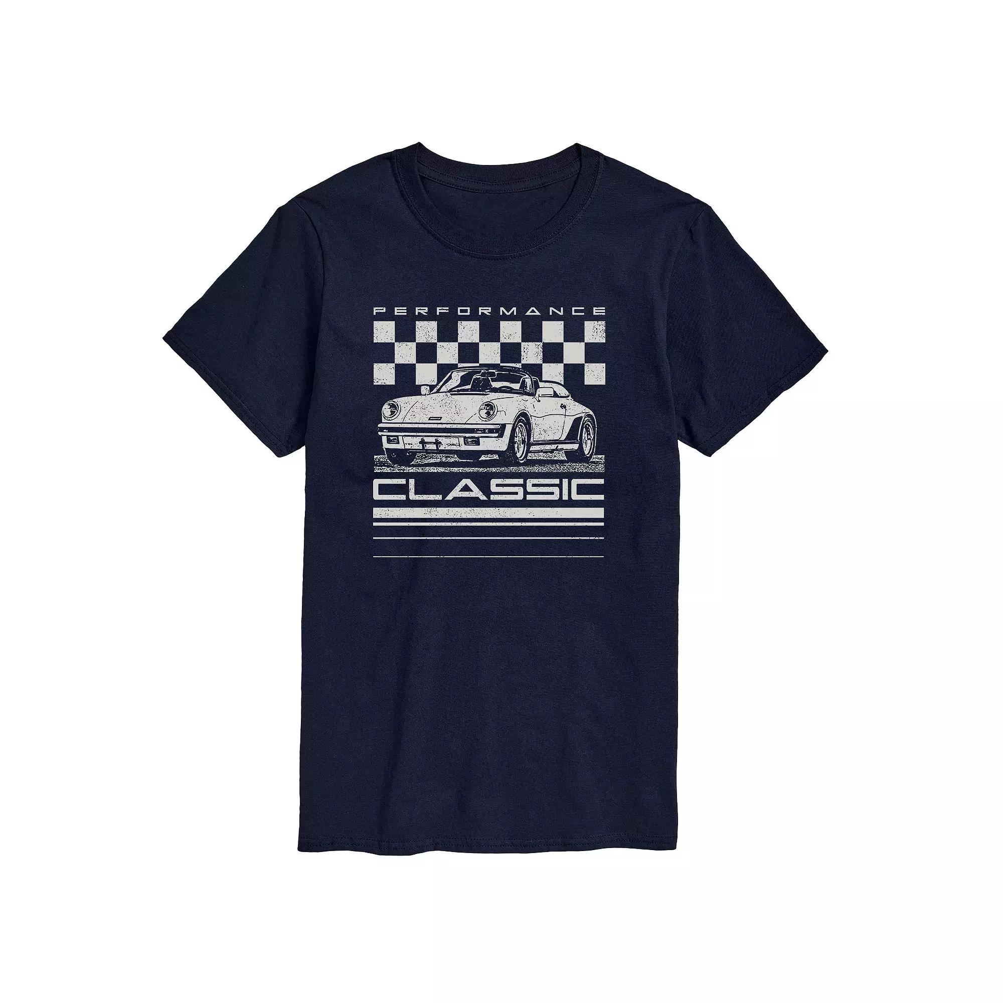 Men's Performance Classic Car Graphic Tee,  Product Image