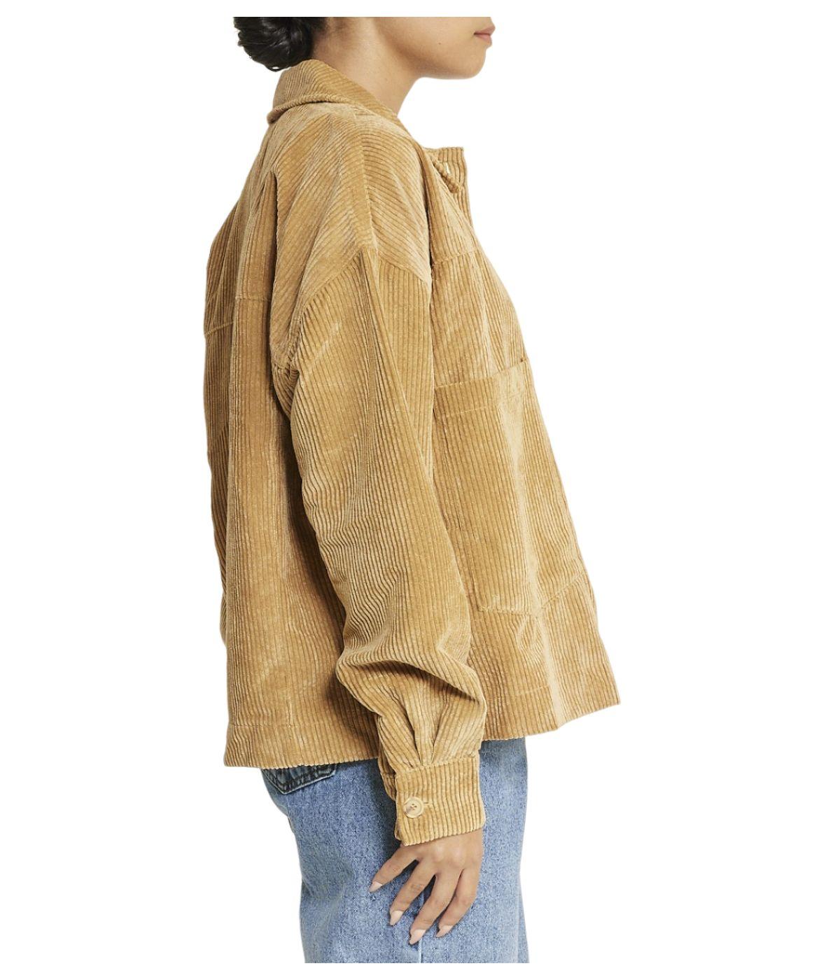 Velvet Corduroy Shacket Product Image