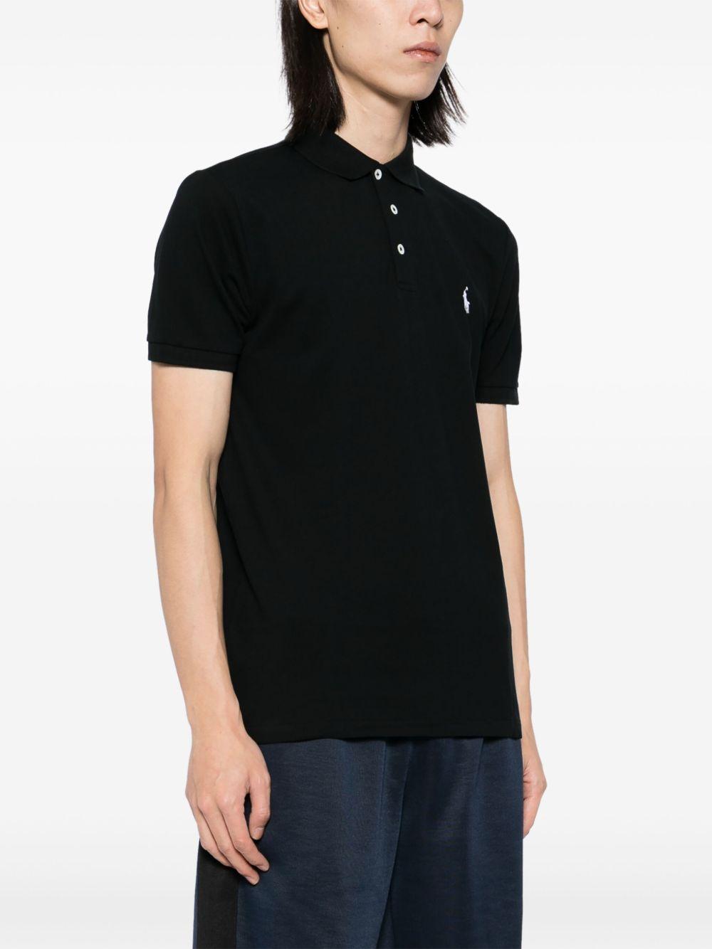 Polo Pony-embroidered polo shirt Product Image