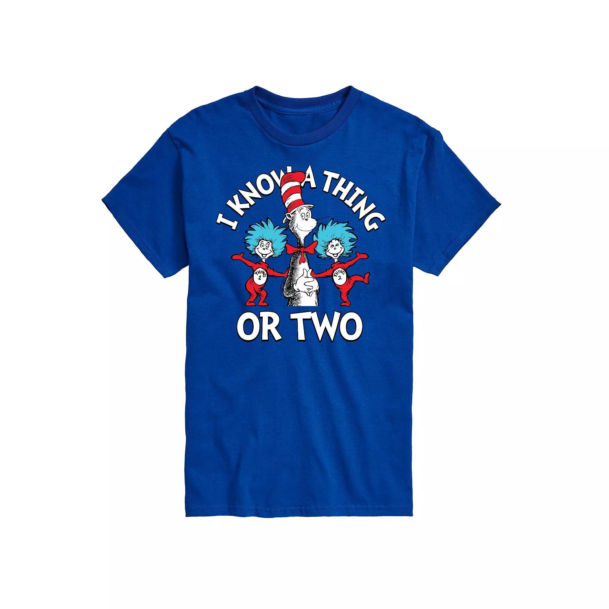 Big & Tall Dr Seuss Know Thing Or Two, Men's,  Product Image
