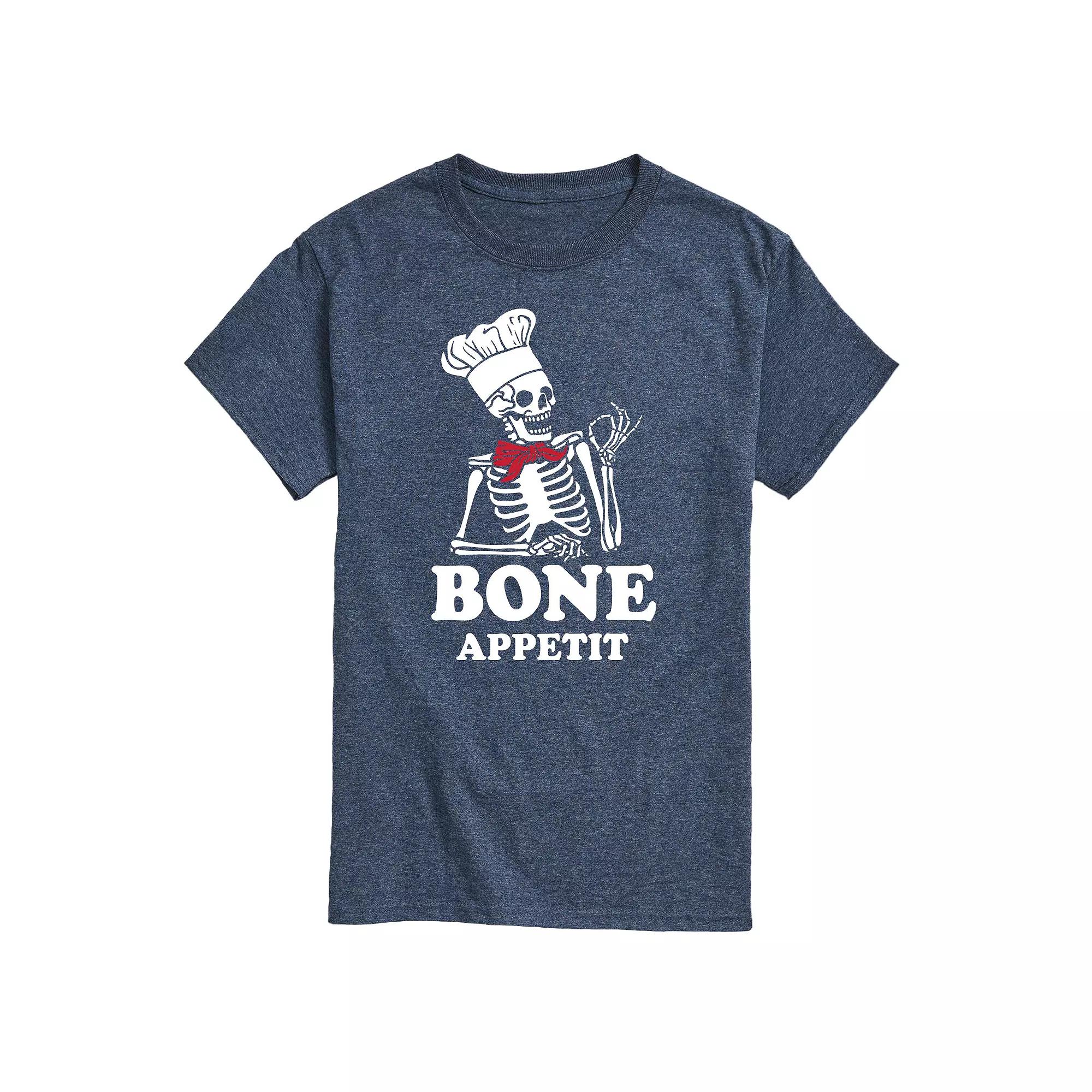 Men's Bone Appetit Skeleton Tee,  Product Image