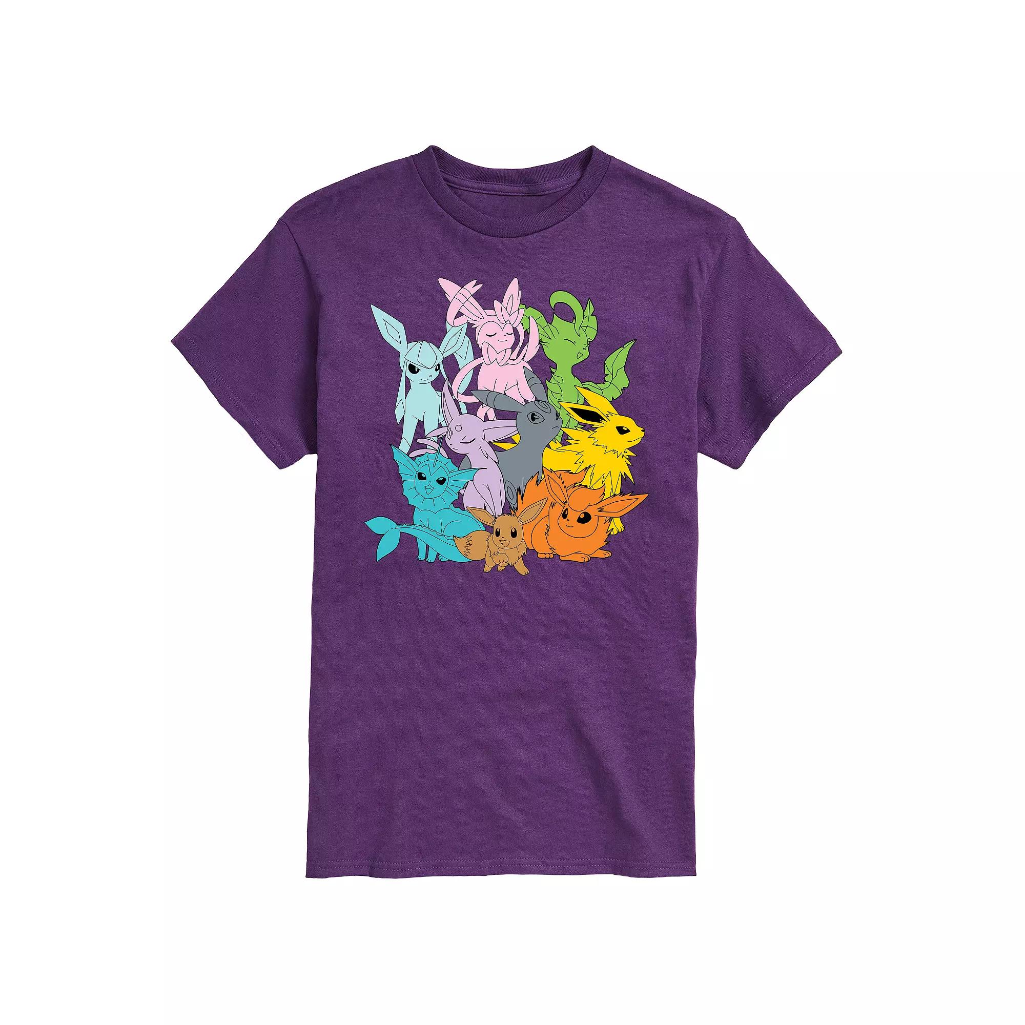 Big & Tall Pokemon Every Eeveelution Graphic Tee, Men's,  Product Image