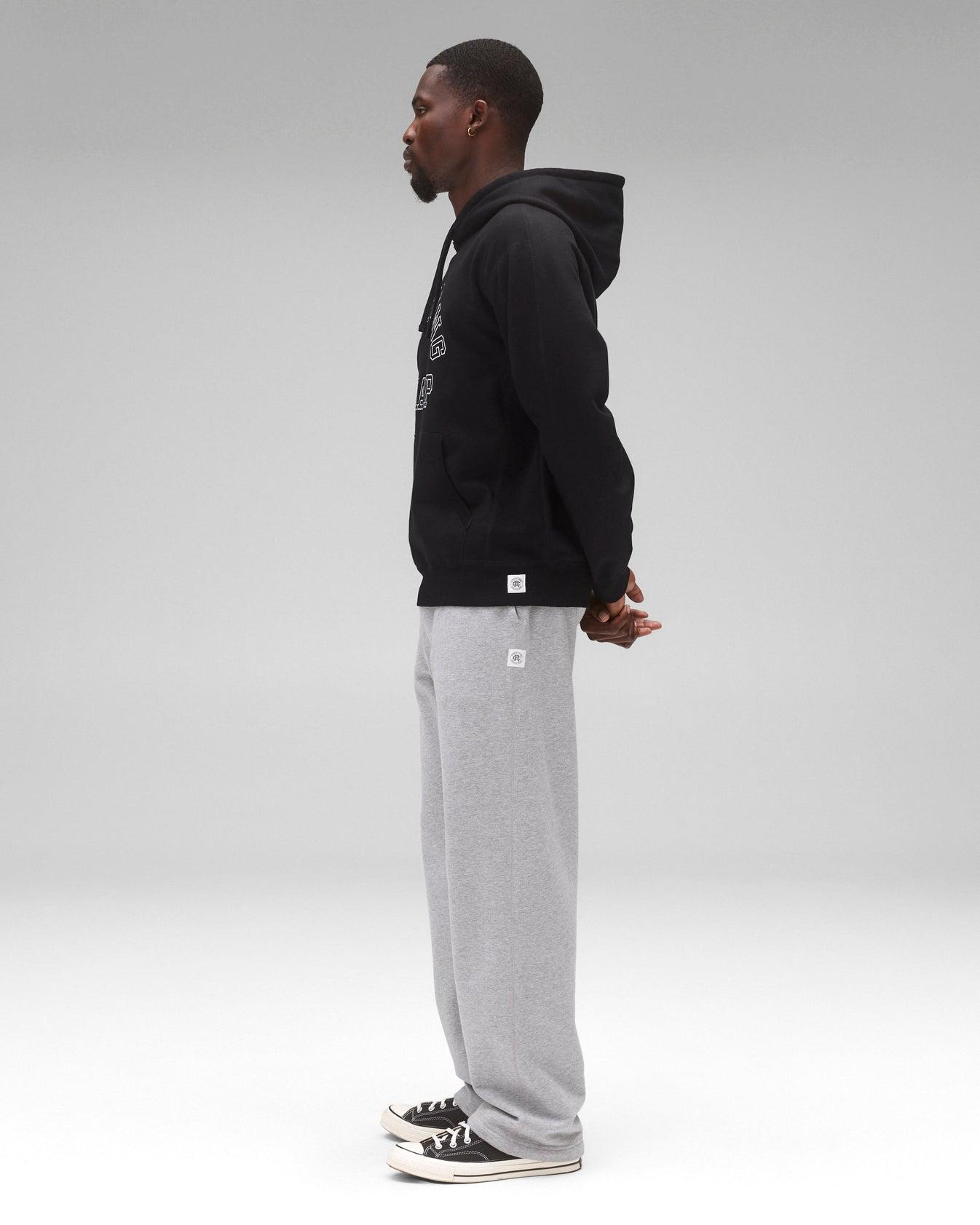 Midweight Terry Arch Logo Standard Hoodie Male Product Image