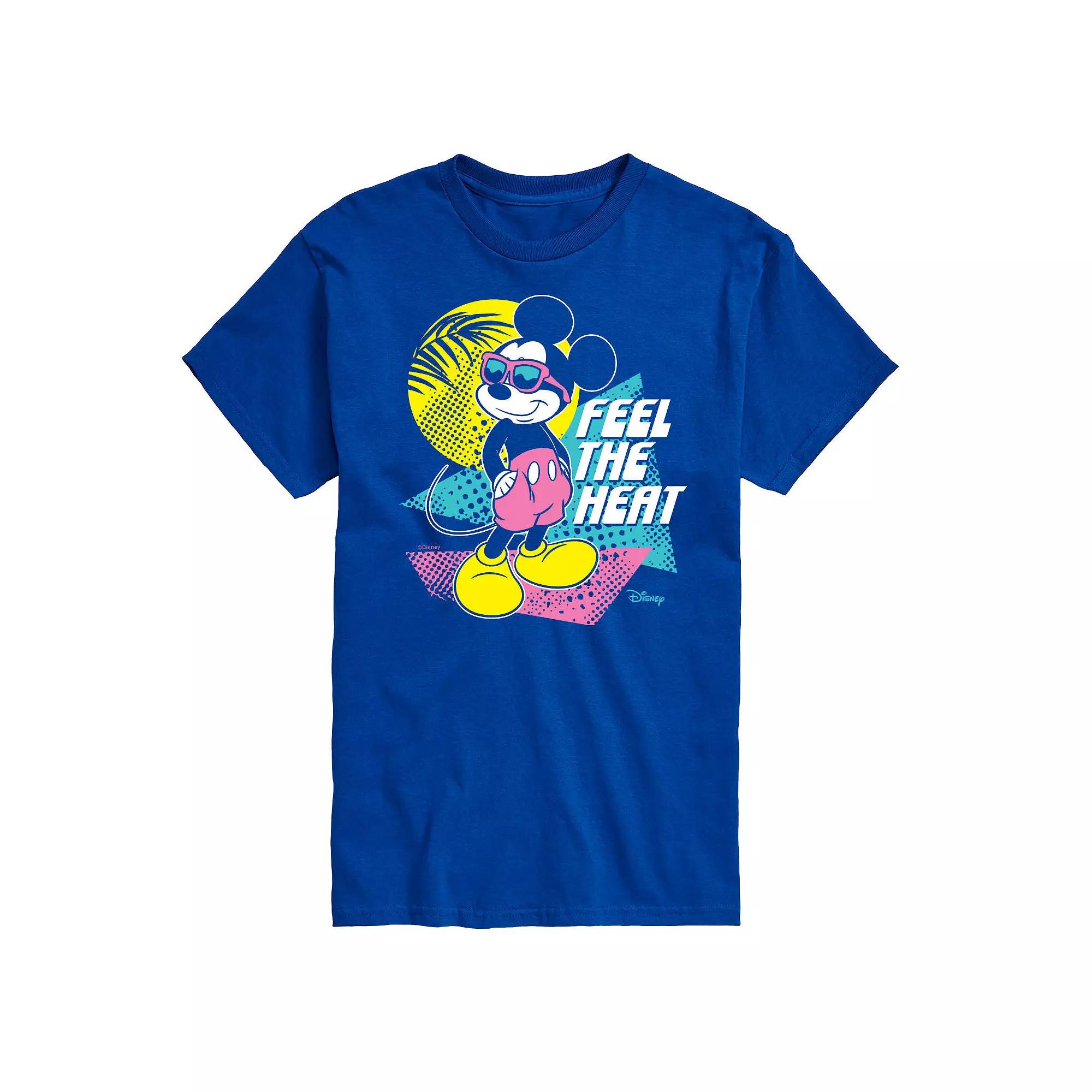 Disney's Mickey Mouse Men's Feel The Heat Graphic Tee,  Product Image