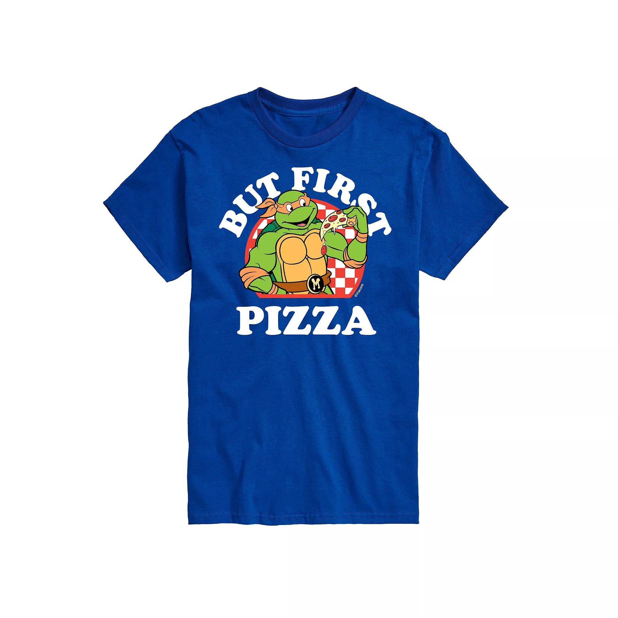 Big & Tall TMNT First Pizza Graphic Tee, Men's,  Product Image