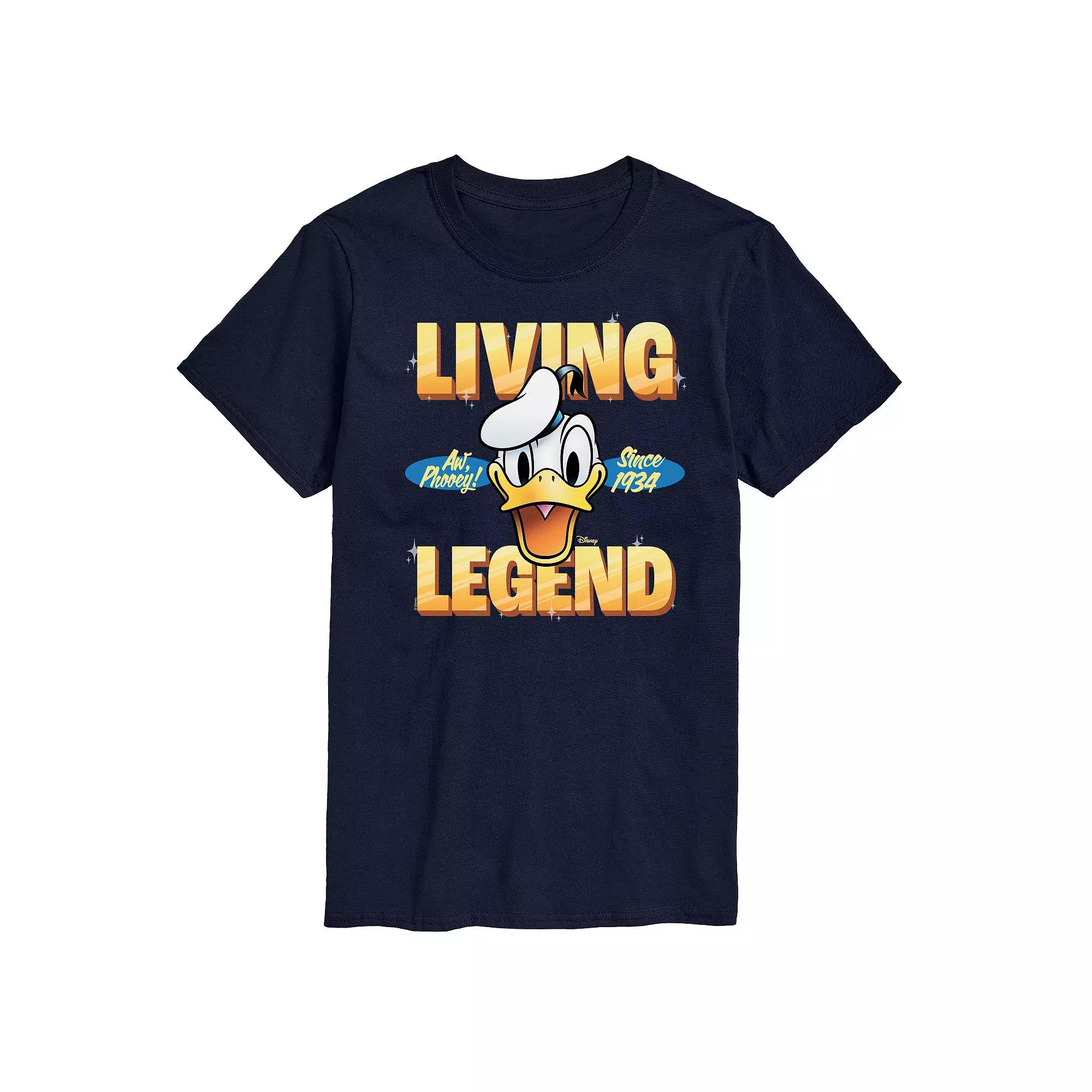 Disney's Donald Duck Big & Tall Living Legend 1934 Graphic Tee, Men's,  Product Image
