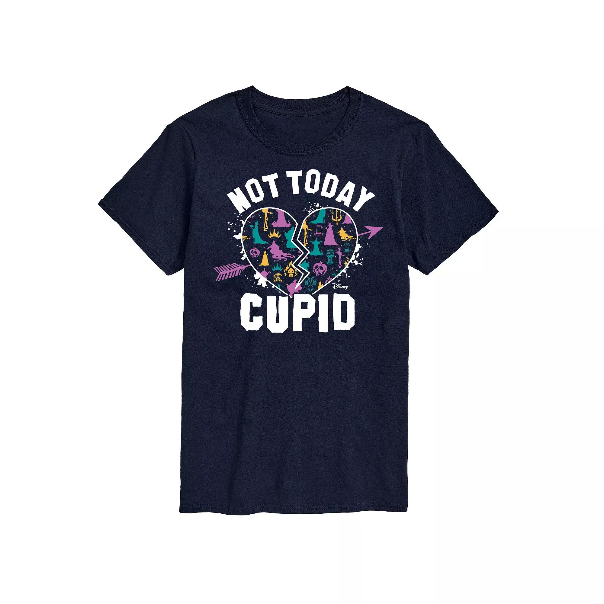 Disney Villains Men's Not Today Cupid Graphic Tee,  Product Image