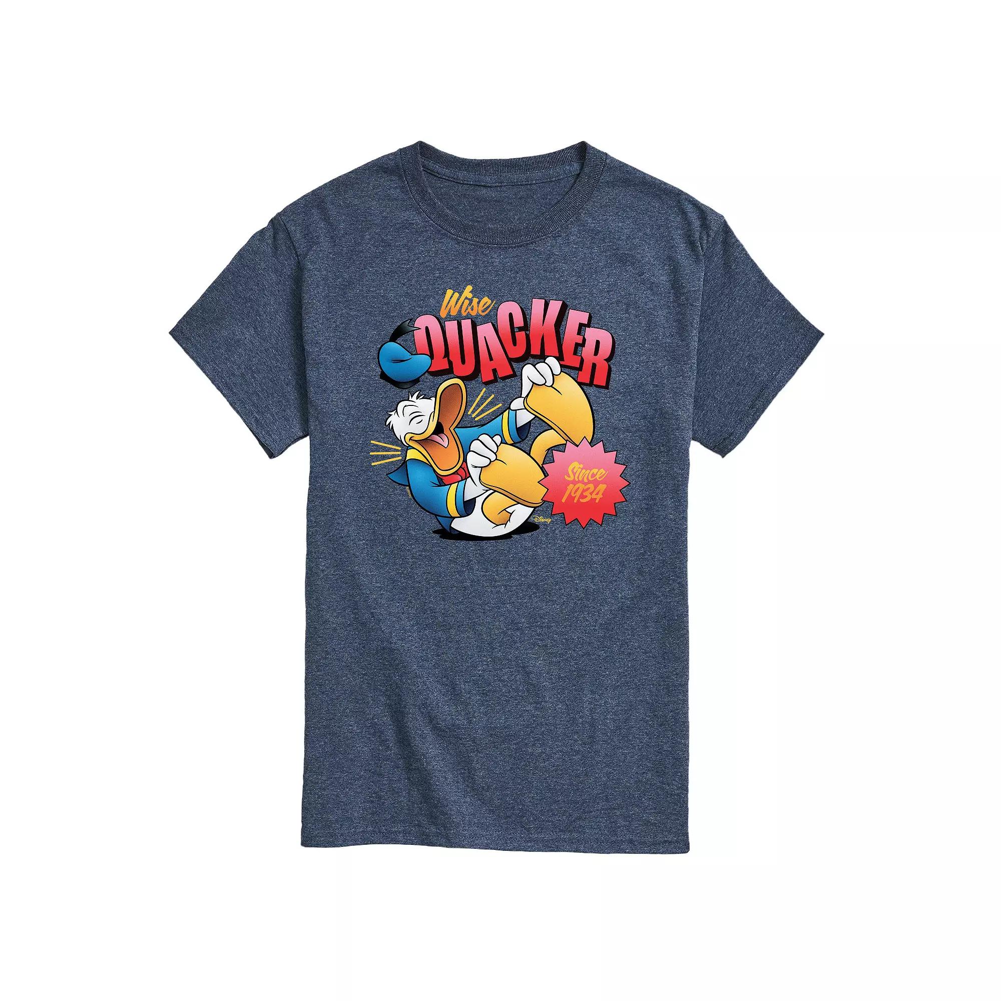 Disney's Mickey Mouse & Friends Donald Duck Men's Wise Quacker Graphic Tee,  Product Image