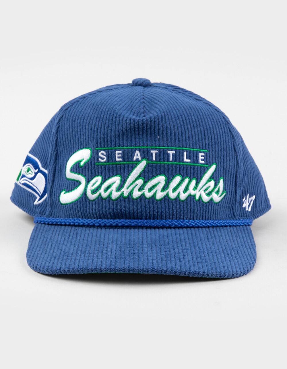 47 BRAND Seattle Seahawks Historic '47 Hitch Snapback Hat - BLUE Product Image