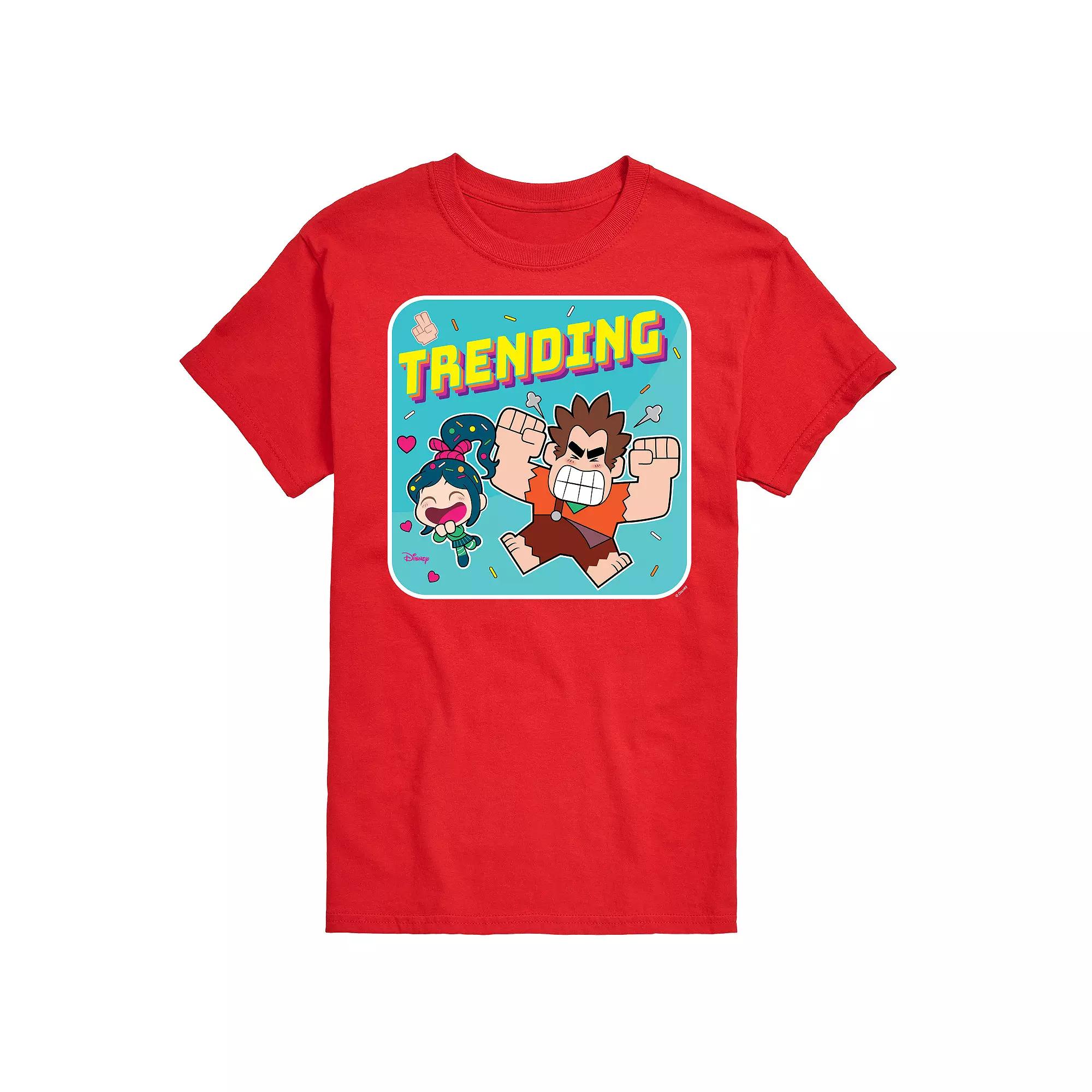 Disney's Wreck It Ralph Big & Tall Trending Graphic Tee, Men's,  Product Image