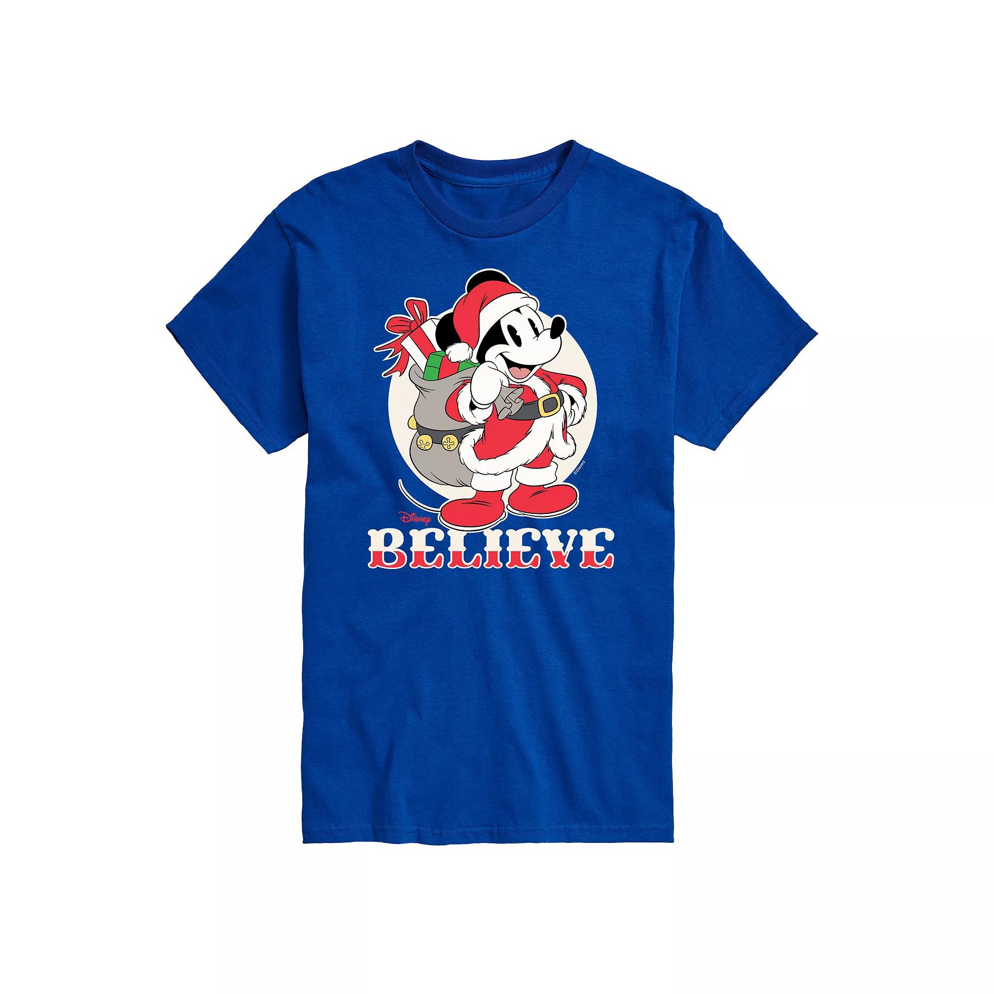 Disney's Mickey Mouse Men's Believe Graphic Tee,  Product Image