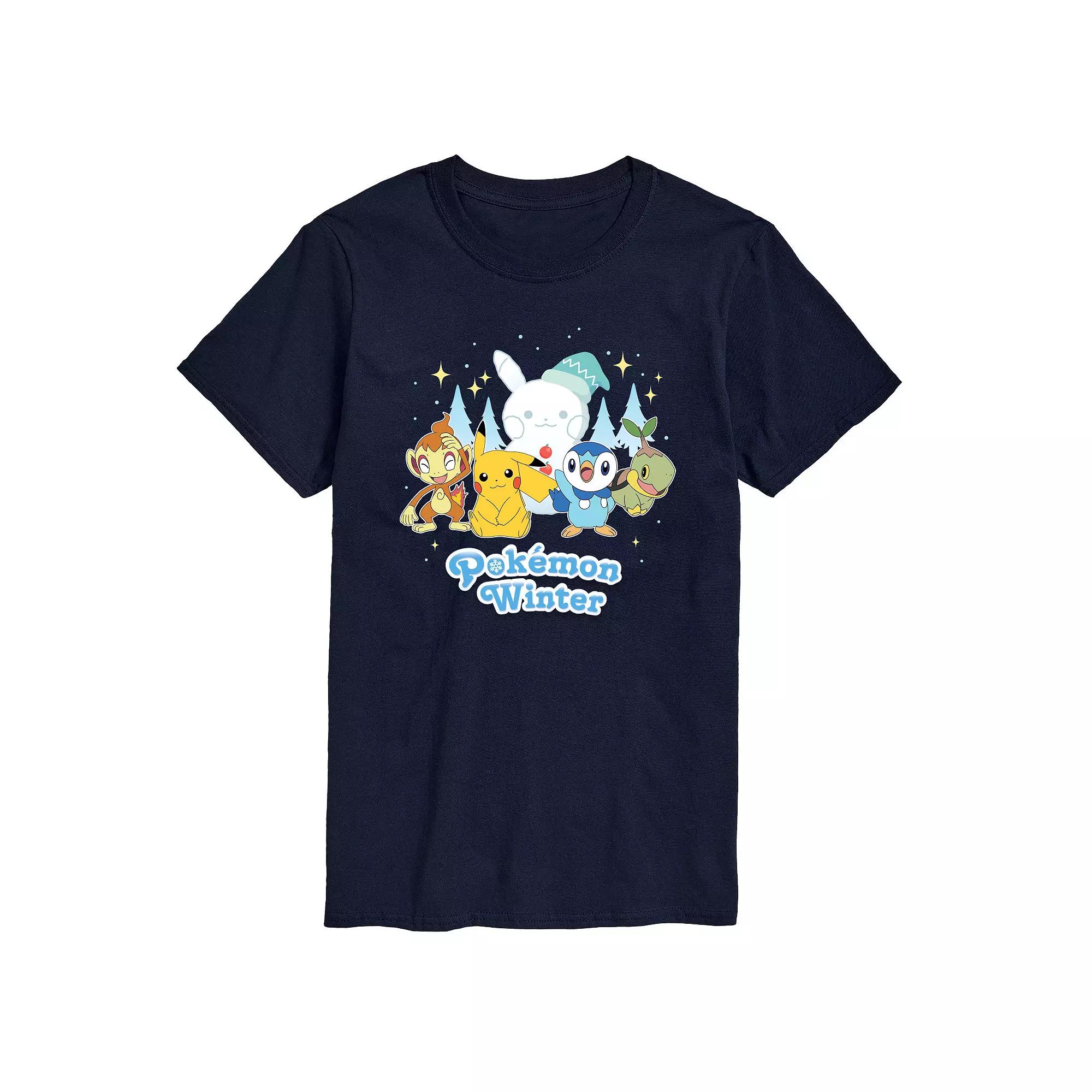 Big & Tall Pokemon Sinnoh Winter Tee, Men's,  Product Image