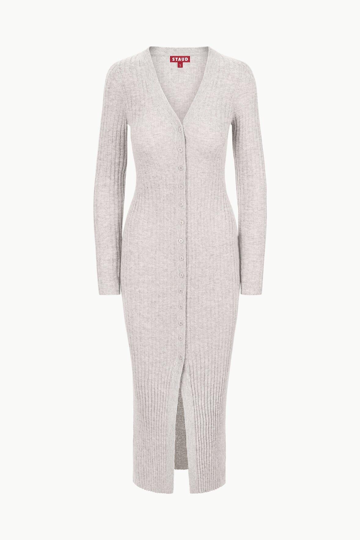 SHOKO CASHMERE SWEATER | HEATHER GREY Product Image