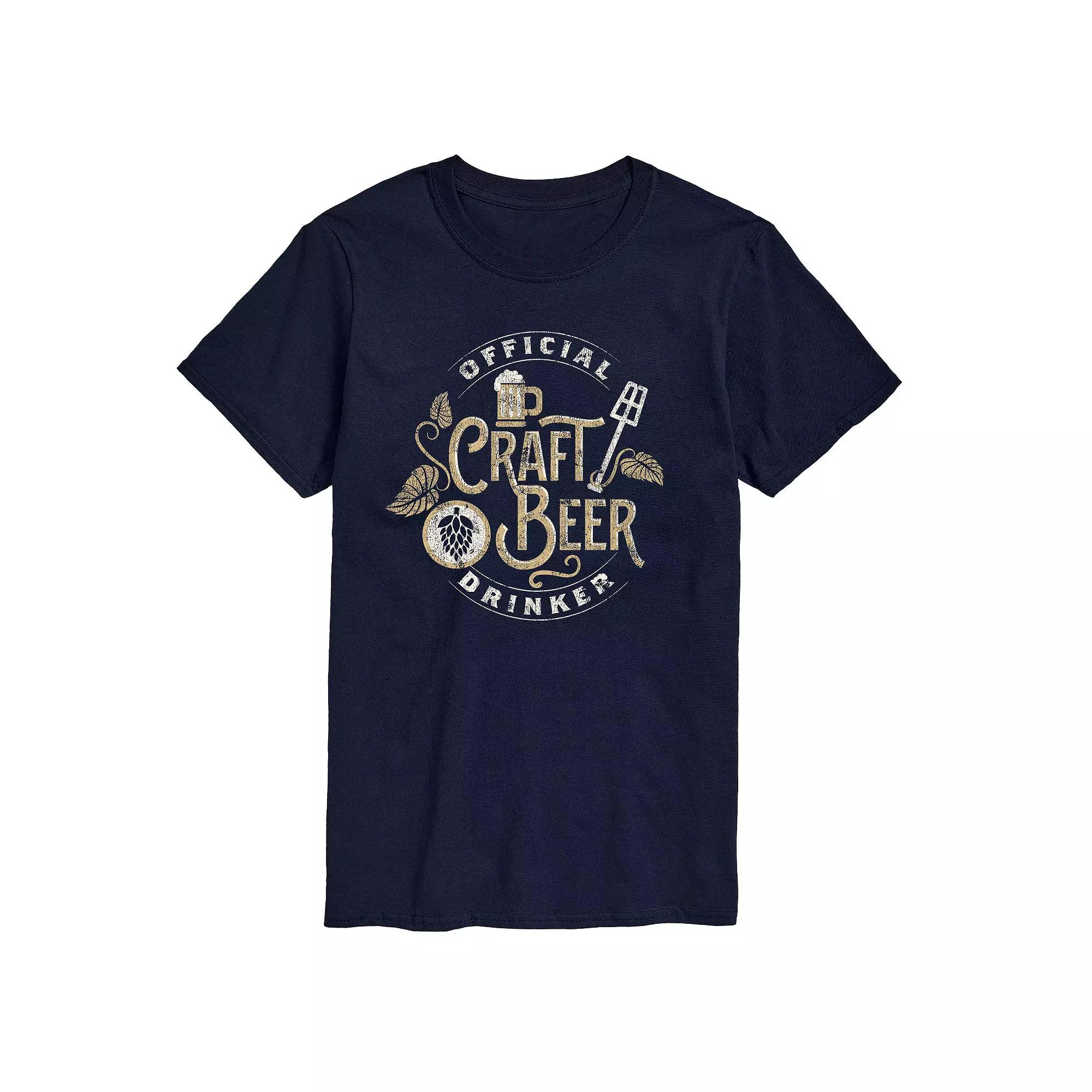 Men's Official Craft Beer Drinker Tee,  Product Image
