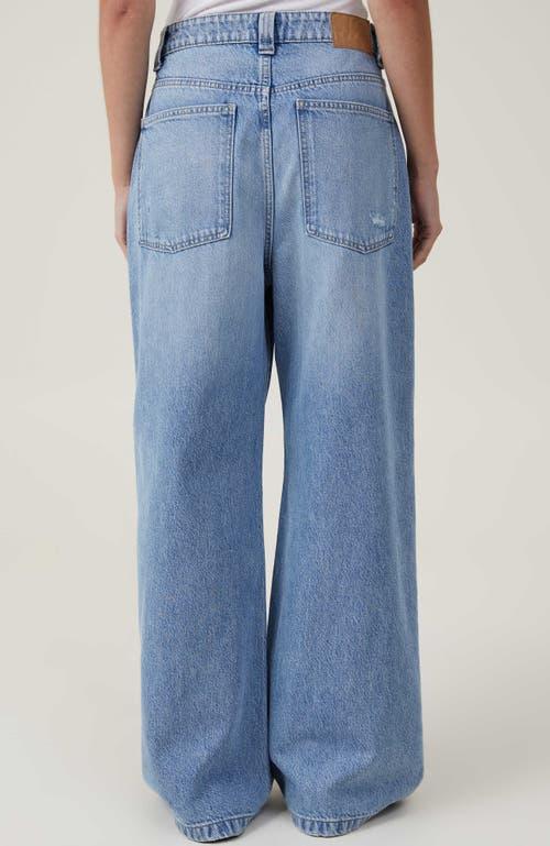 Cotton On Women's Low Super Baggy Jean in Breeze Blue Worn at Nordstrom, Size 4 Product Image