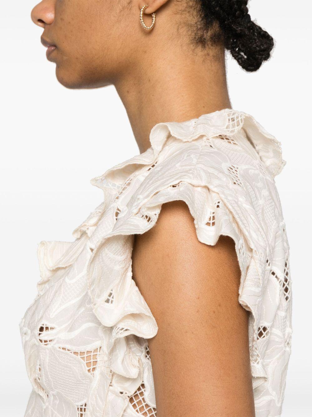 embroidered crop top Product Image