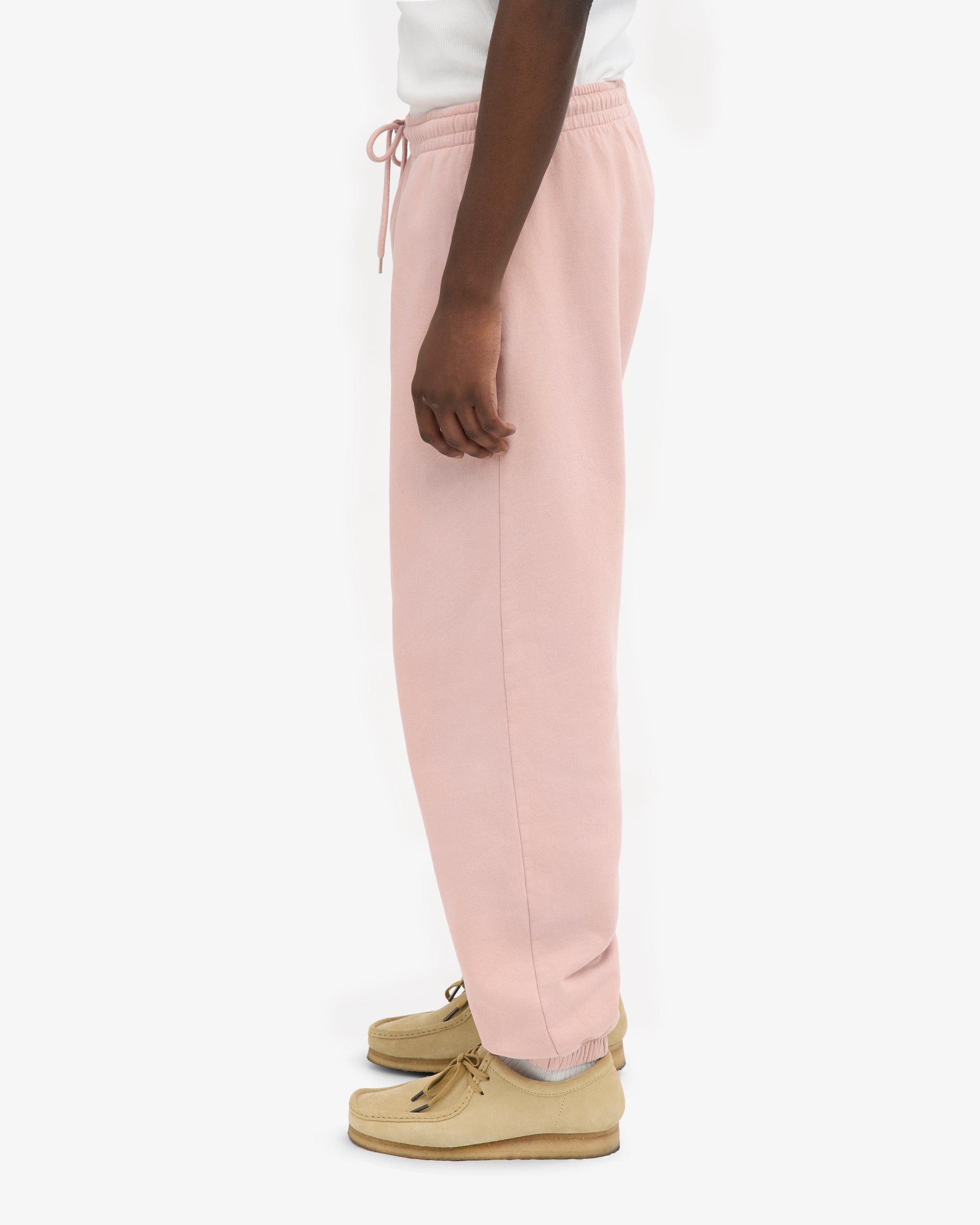 Organic Relaxed Sweatpants - Faded Pink Product Image