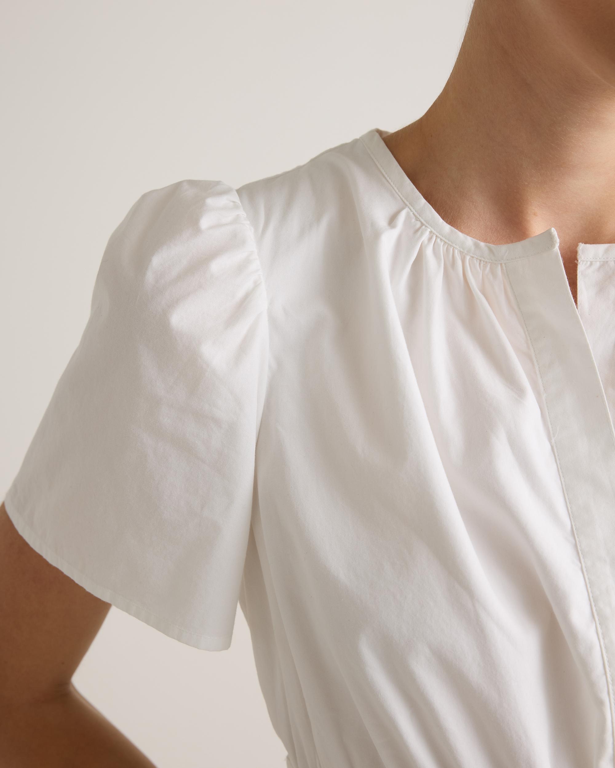 Quince | Women's Poplin Tiered Maxi Dress Cotton Product Image