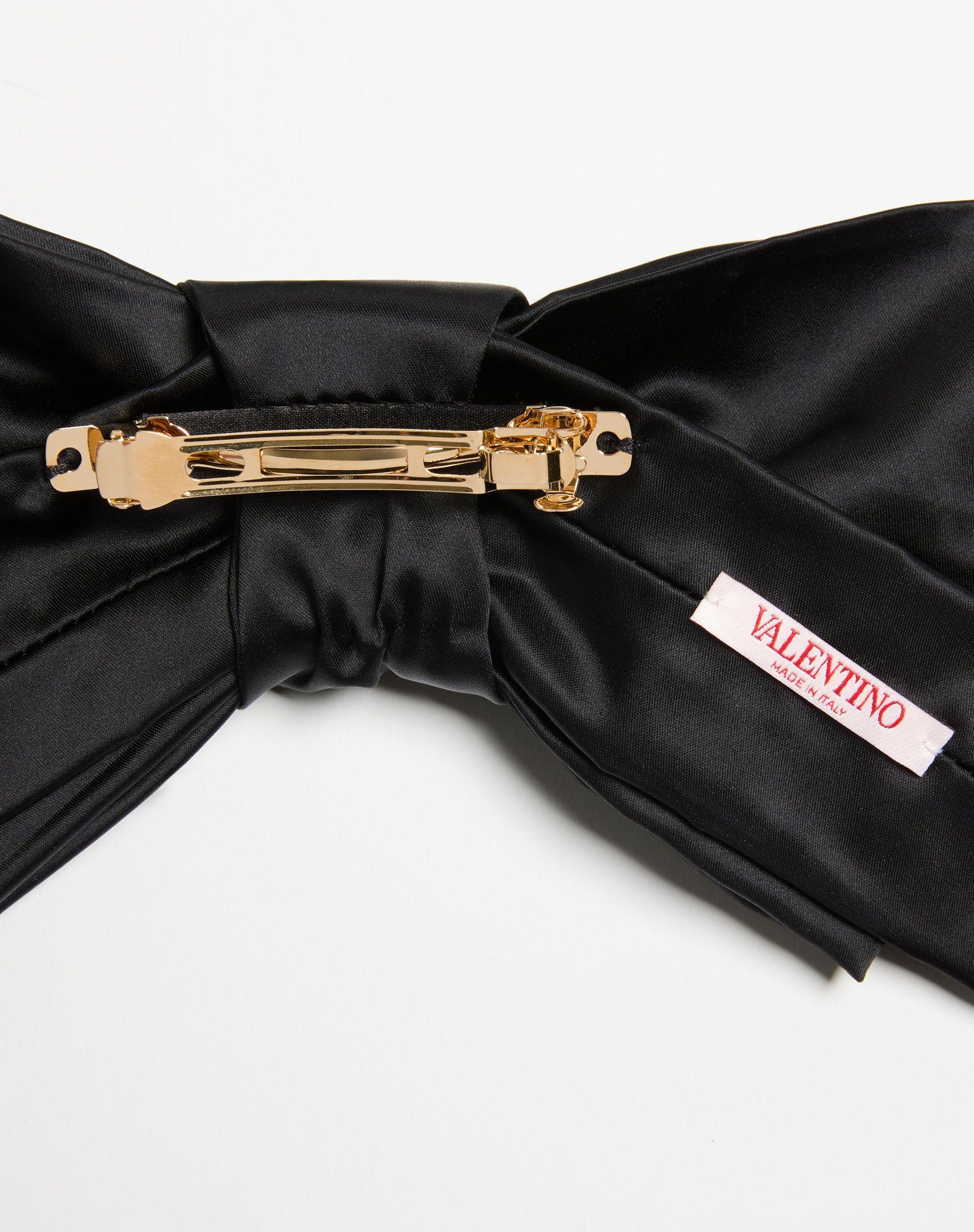 Vlogo Signature Satin Bow Hairclip Product Image