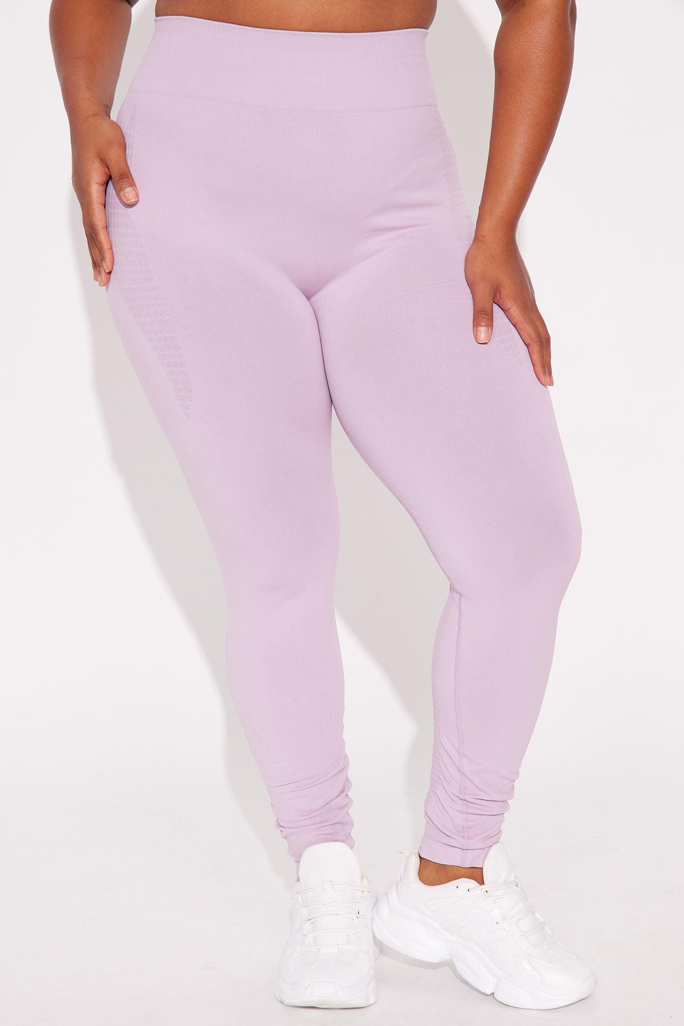 Catch A Break Seamless Active Legging - Lilac Product Image