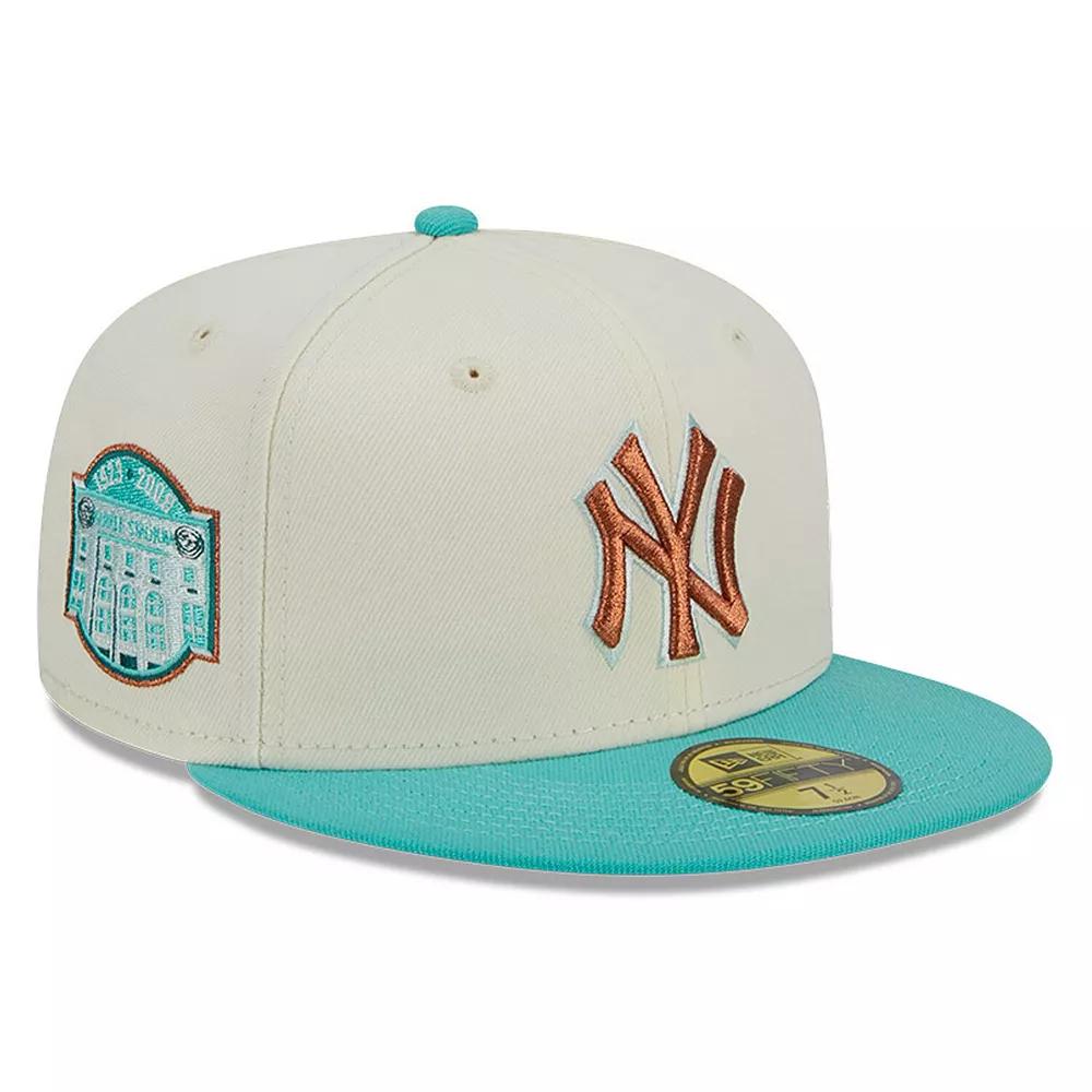 Men's New Era White New York Yankees City Icon 59FIFTY Fitted Hat,  Product Image
