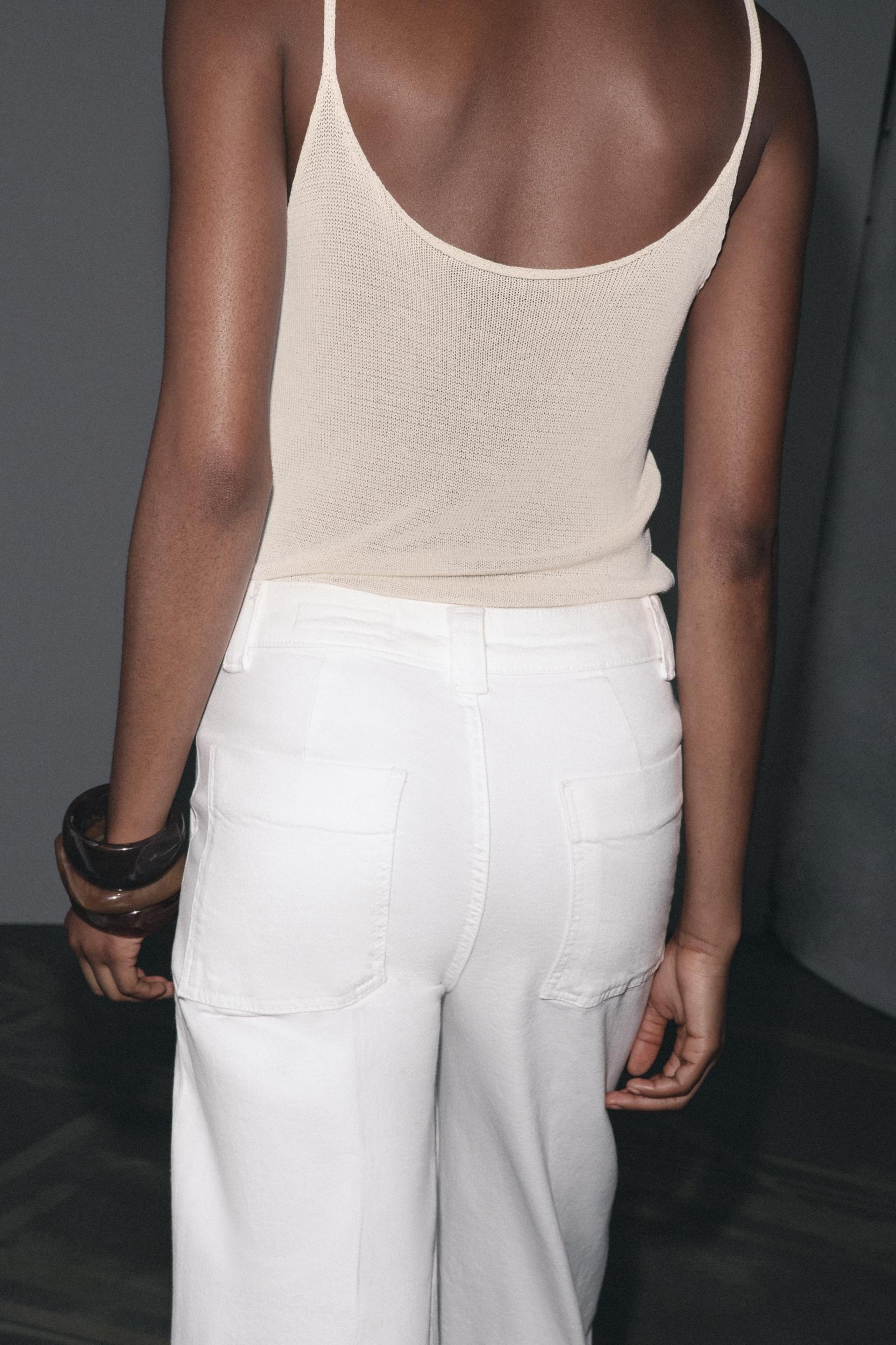 STRAPPY KNIT TOP Product Image