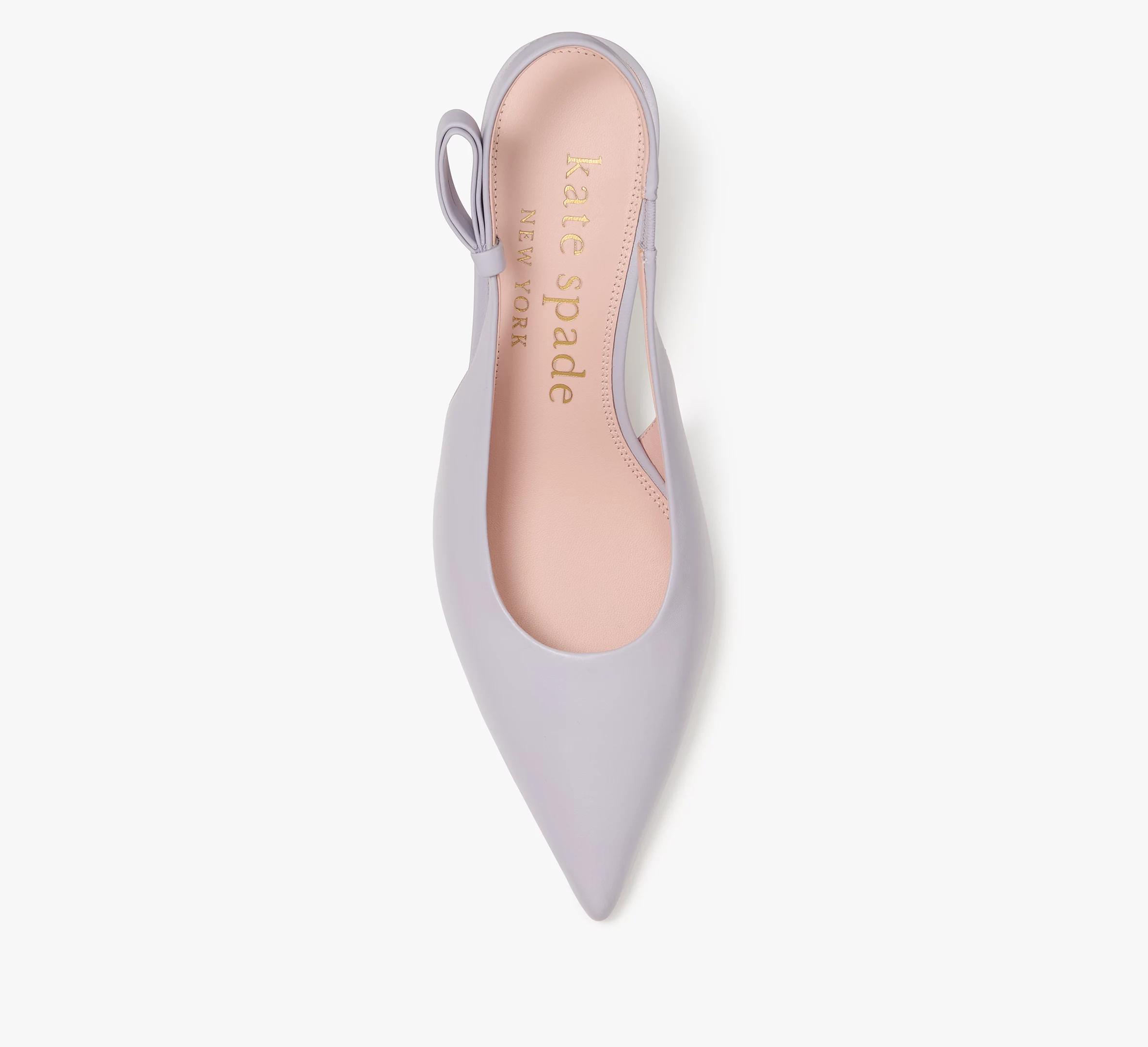 Riley Slingback Smooth Leather Kitten Heel Product Image