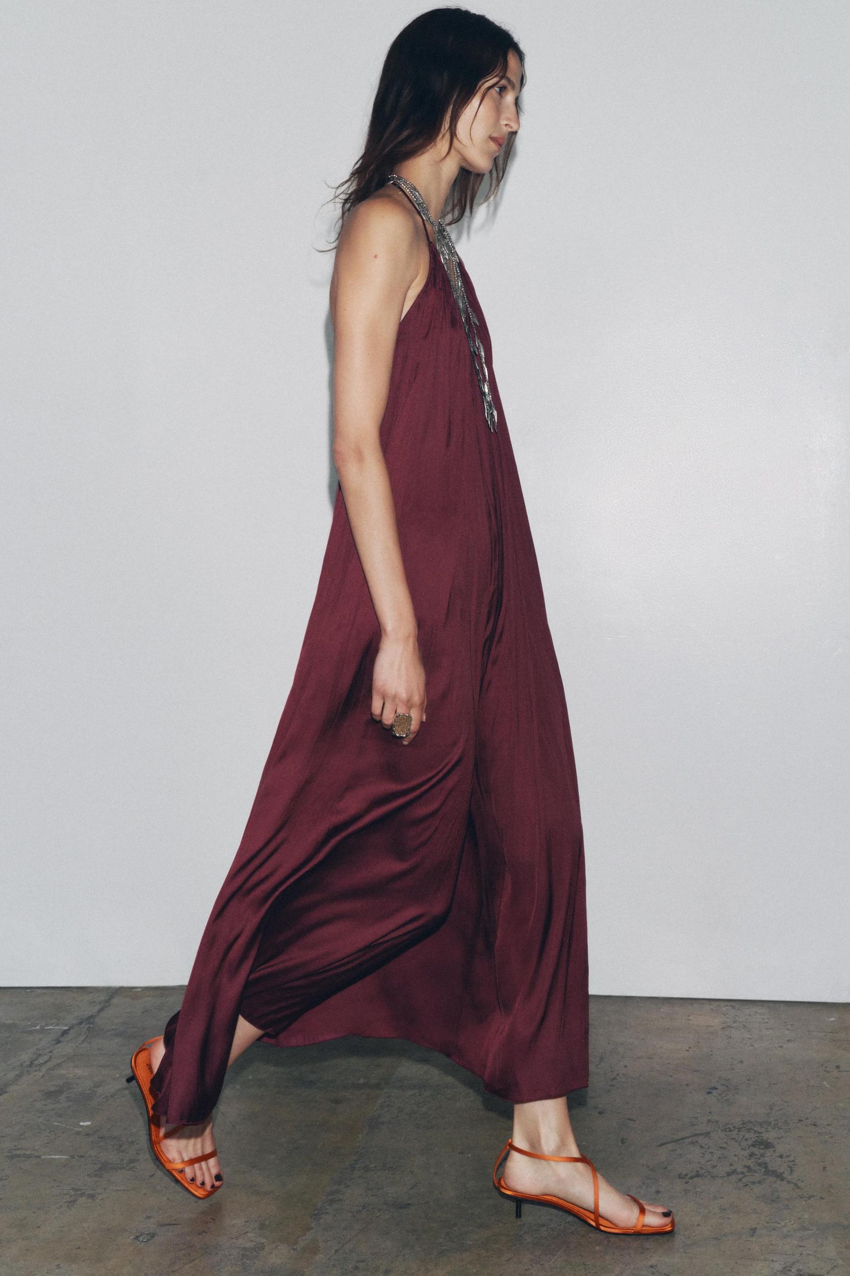 ZW COLLECTION SATIN LONG DRESS Product Image