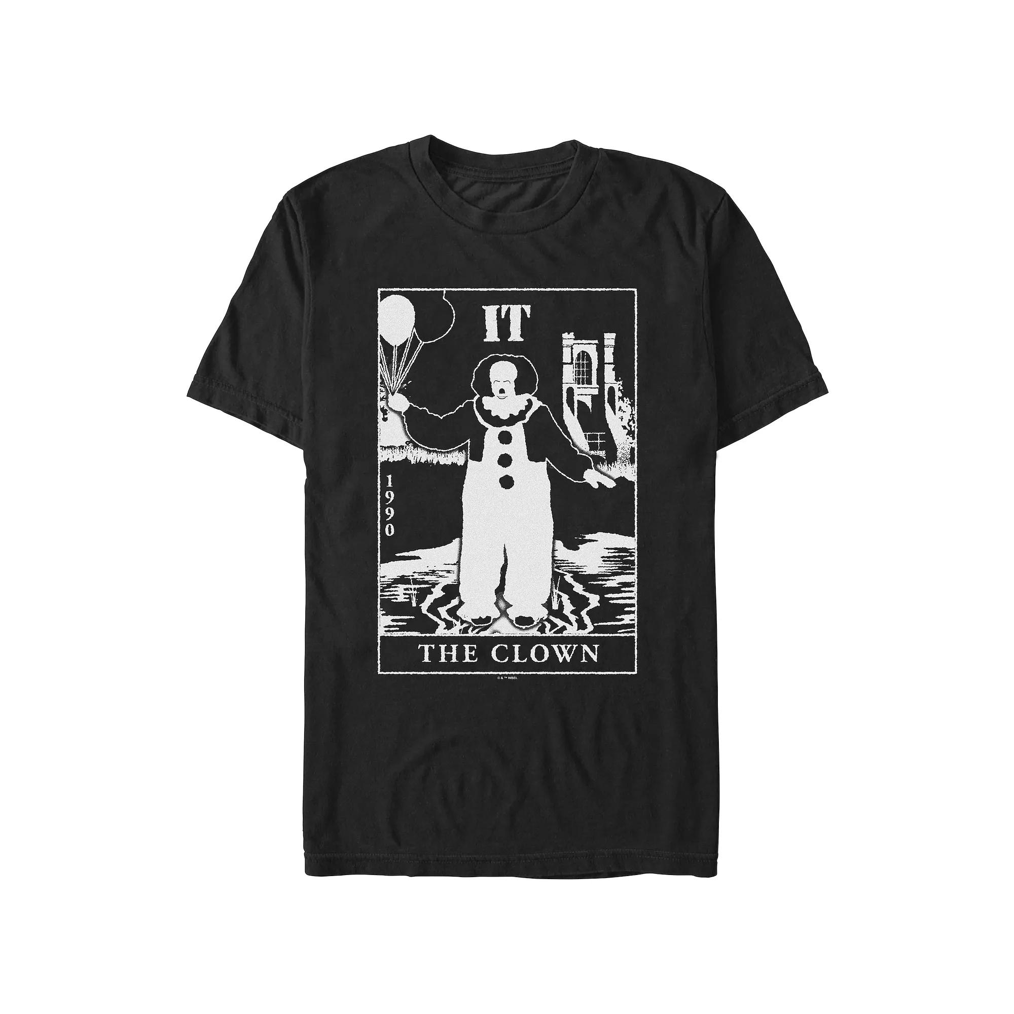 Men's It The Clown Card Graphic Tee,  Product Image