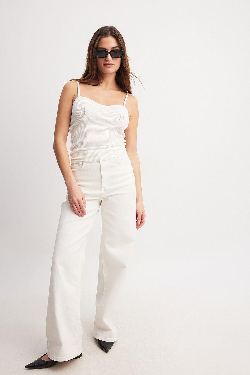 Fine Knitted Heartshape Top Product Image