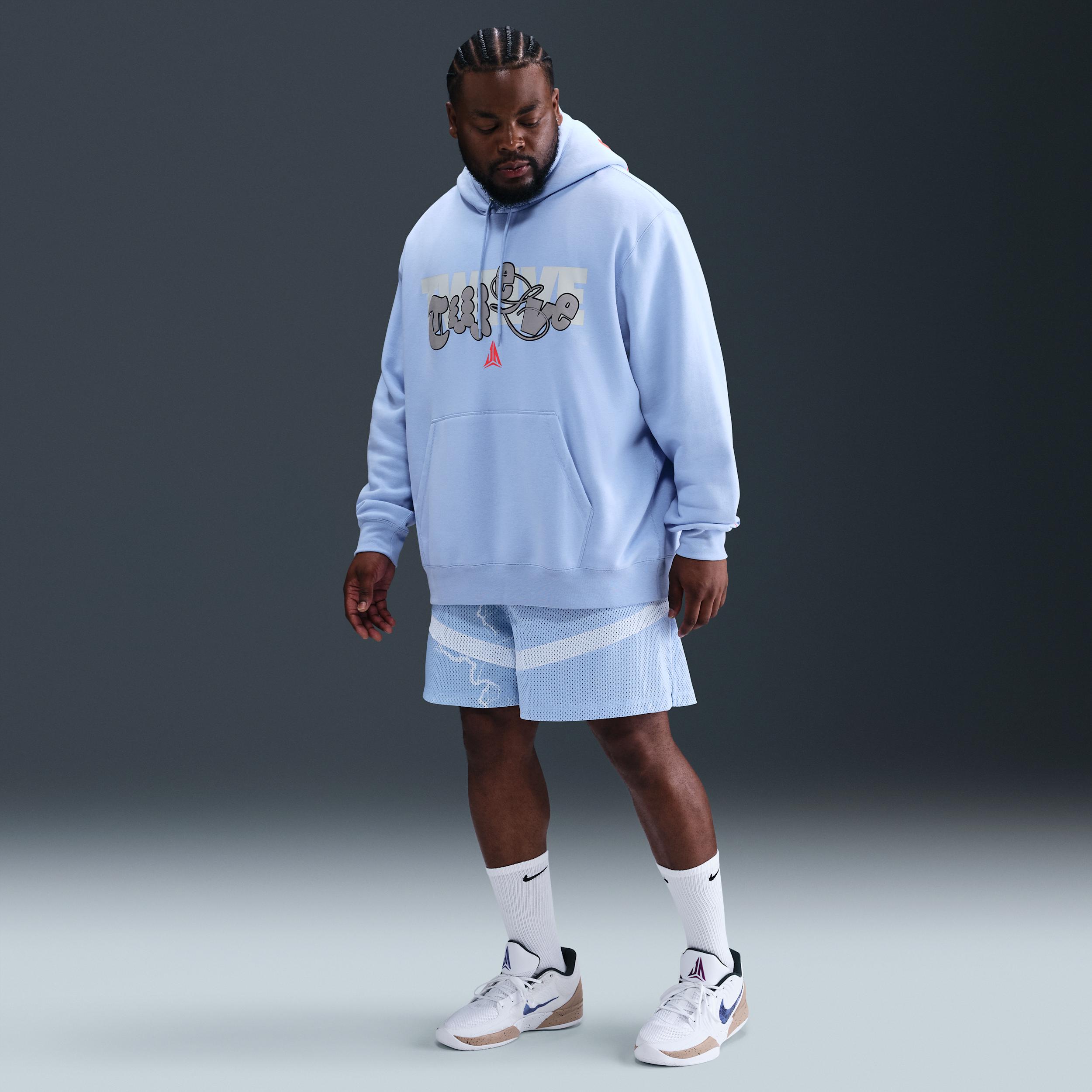 Nike Mens Nike Ja Dri-FIT Icon 6 Shorts - Mens Cobalt Bliss/White/Bright Crimson Product Image