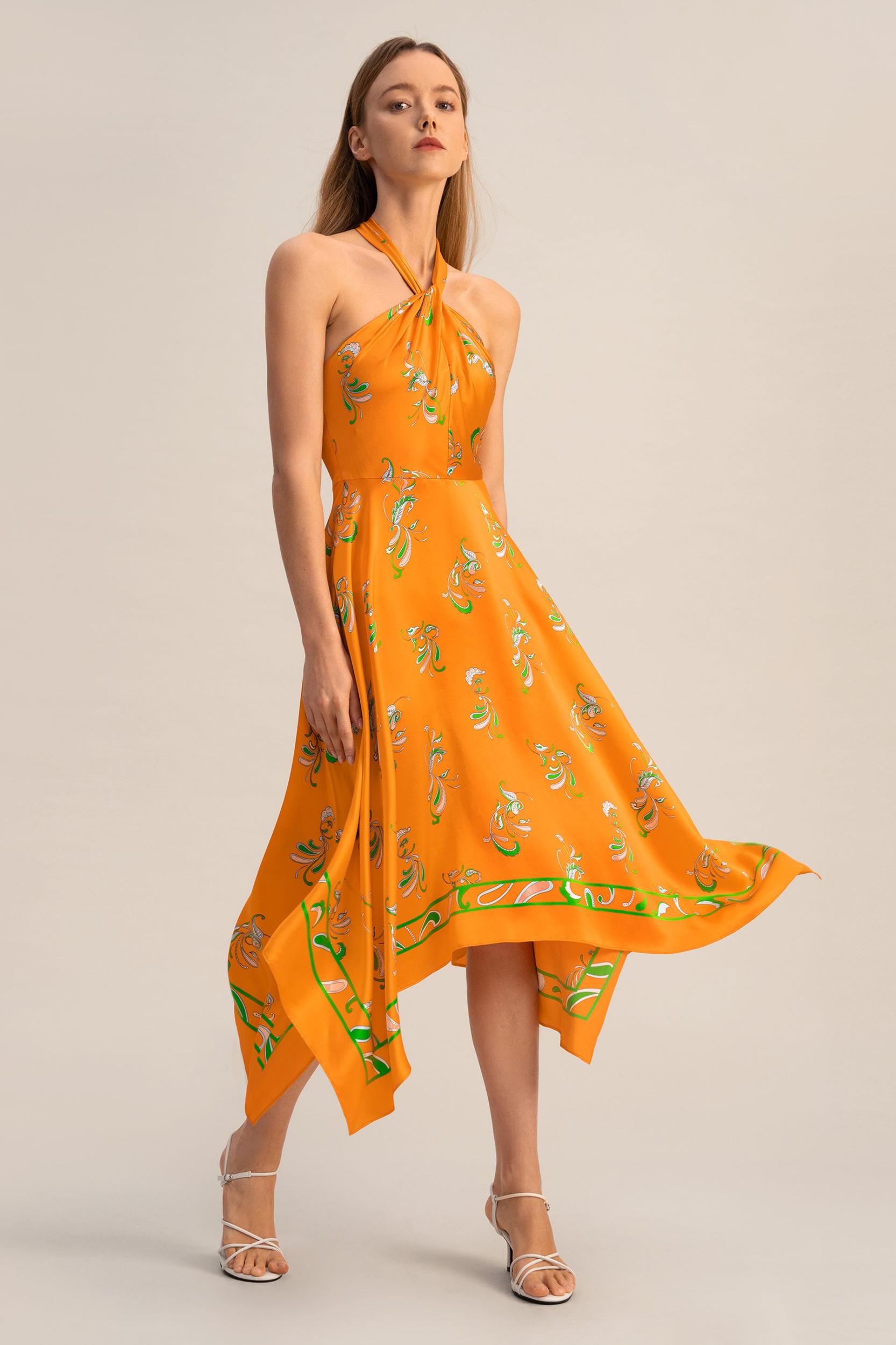 Spring Waltz Handkerchief Dress Product Image