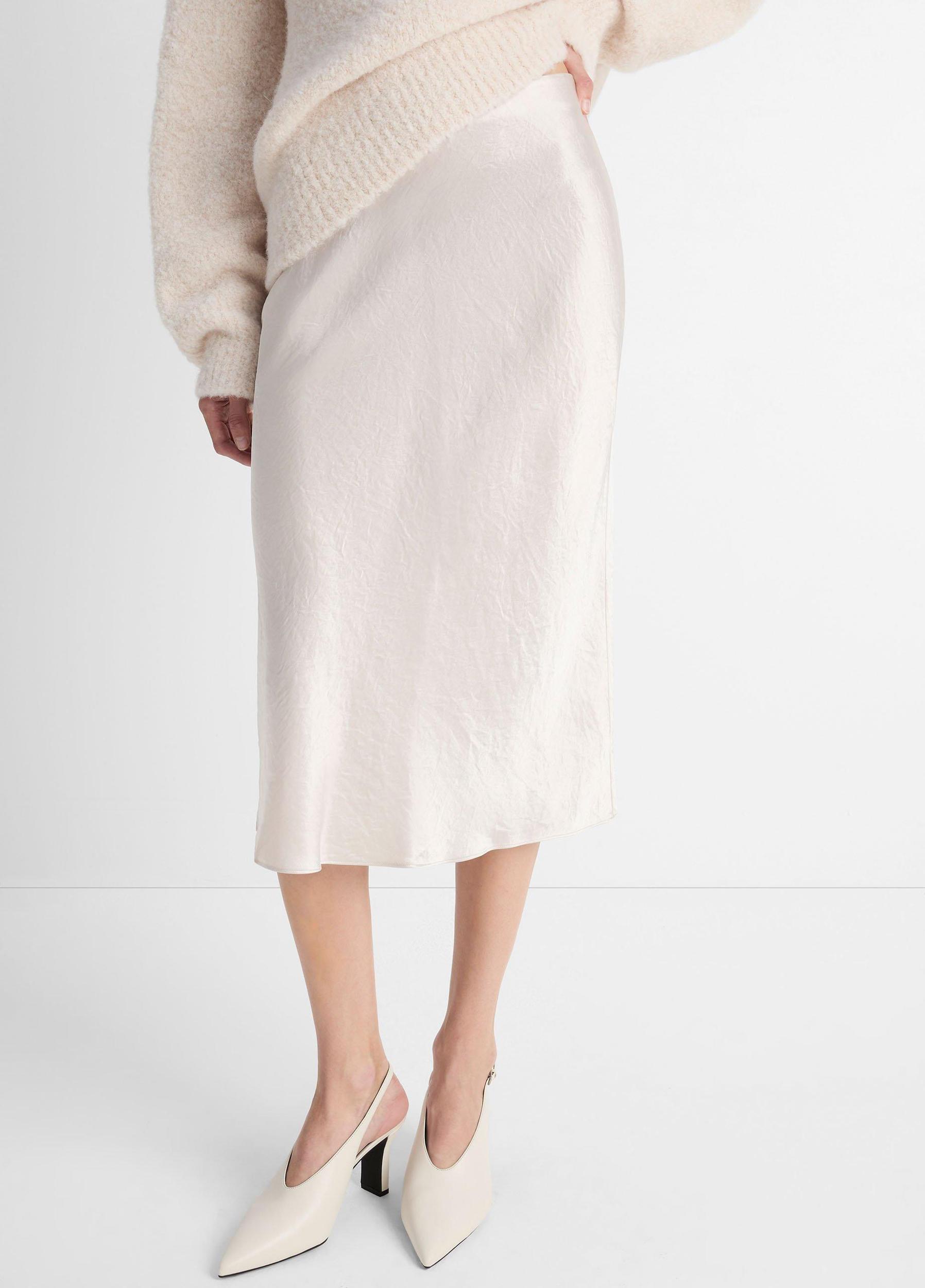 Satin Slip Skirt Product Image