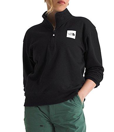 Womens The North Face Inc Box Half Dome Quarter-Zip Sweatshirt Product Image