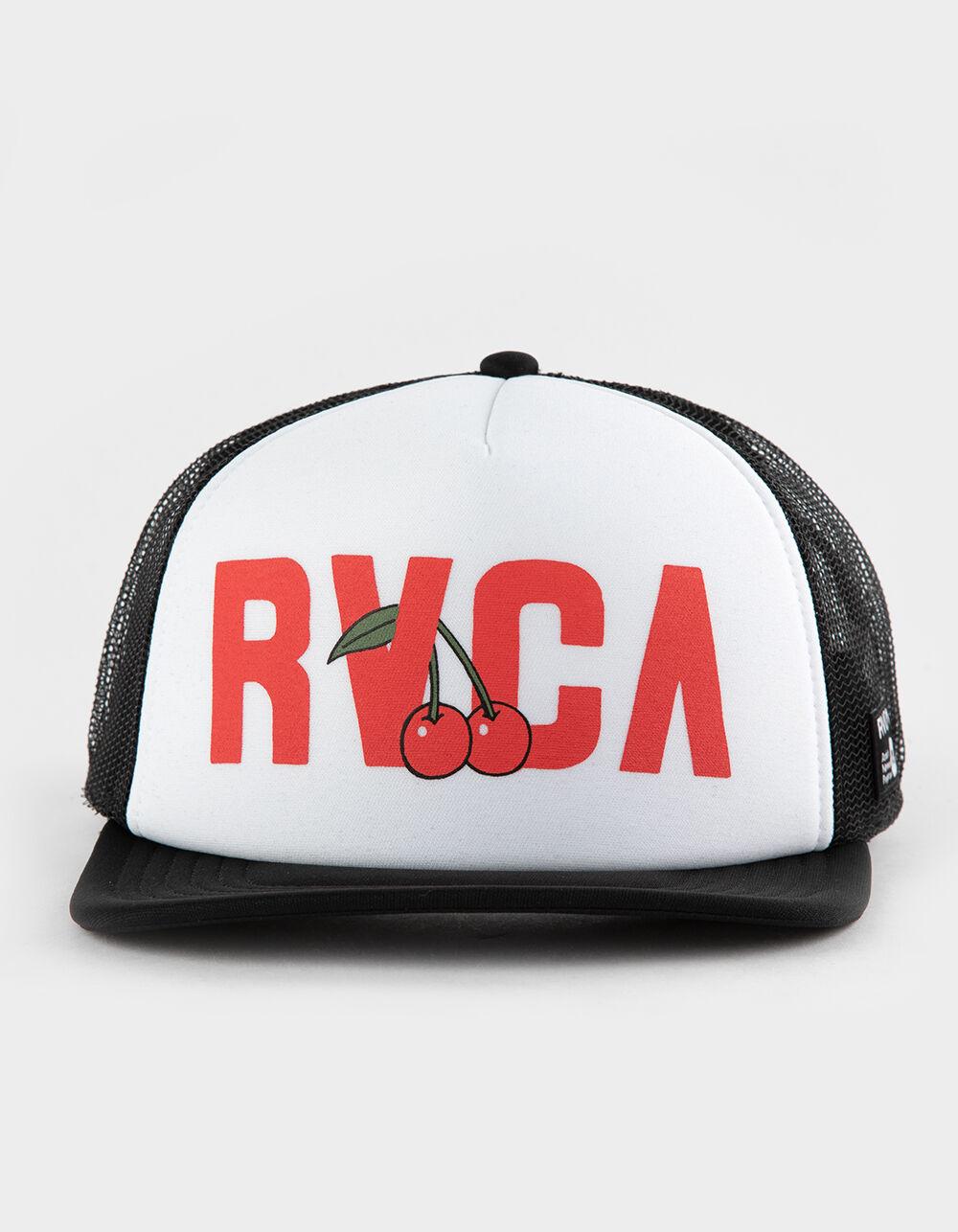 RVCA Luke P Trucker Hat - BLACK/WHITE Product Image
