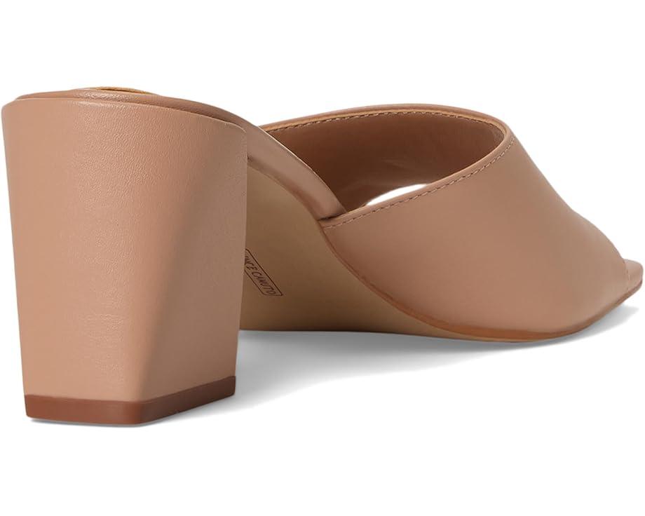 Kaden Stitched Block Heel Mule Sandals Product Image