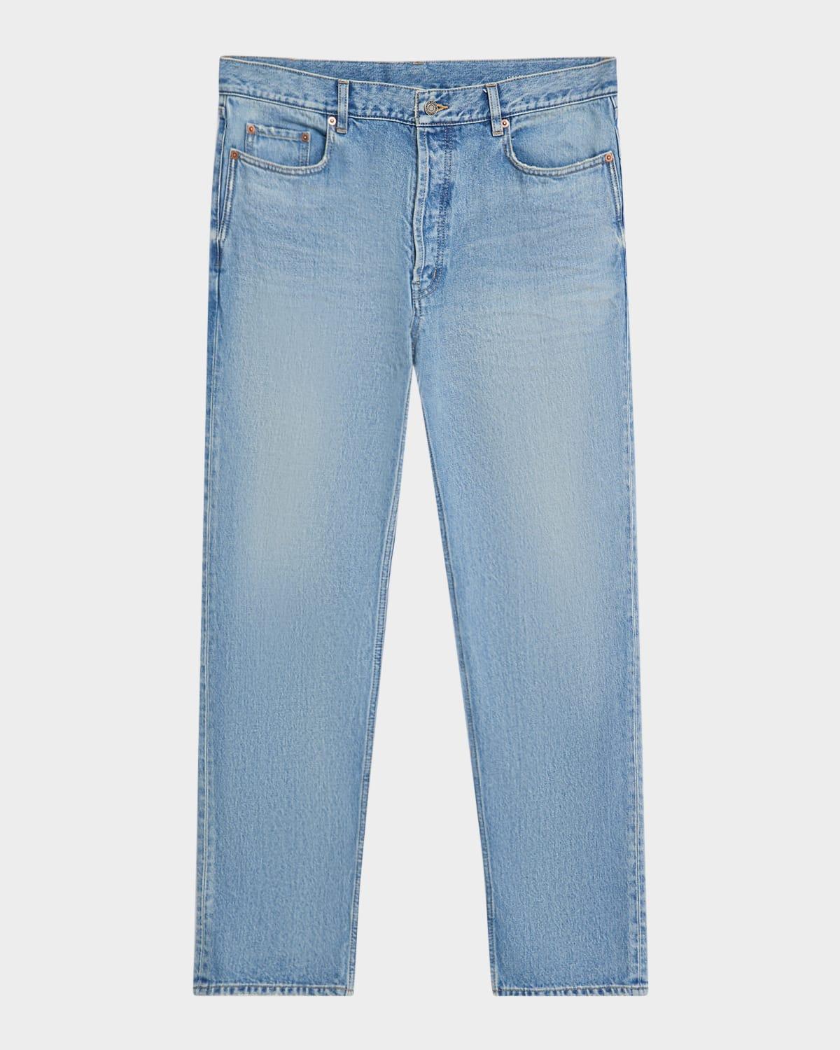 Men's Faded Jeans  Product Image