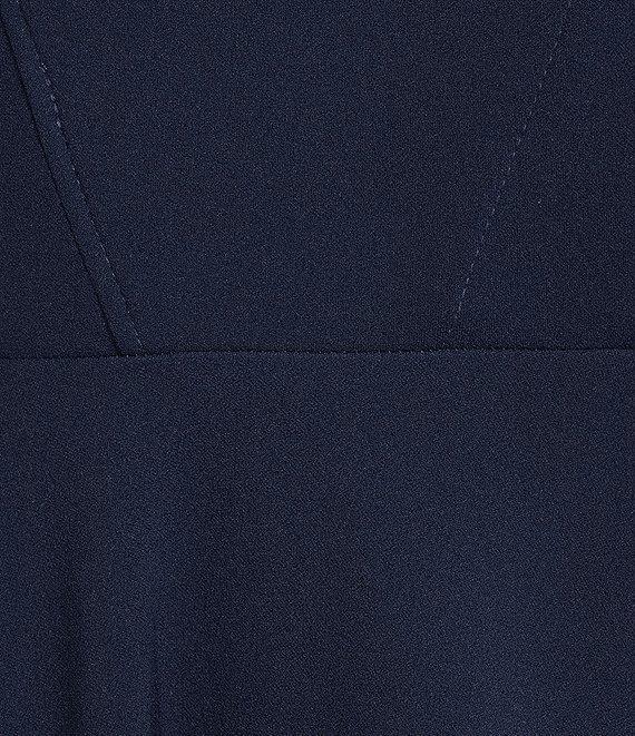 B. Darlin Sweetheart Neck Notched Corset Fit And Flare Dress Product Image