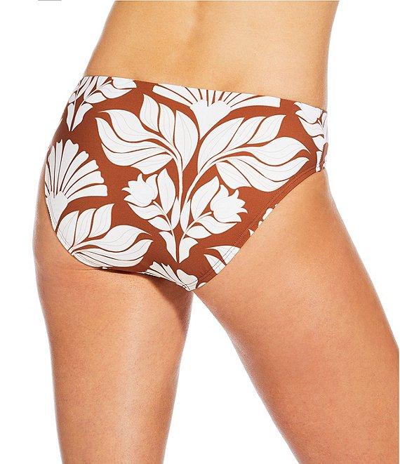 Alex Marie Signature Sculpt Nouveau Tropical Mid Rise Swim Bottom Product Image