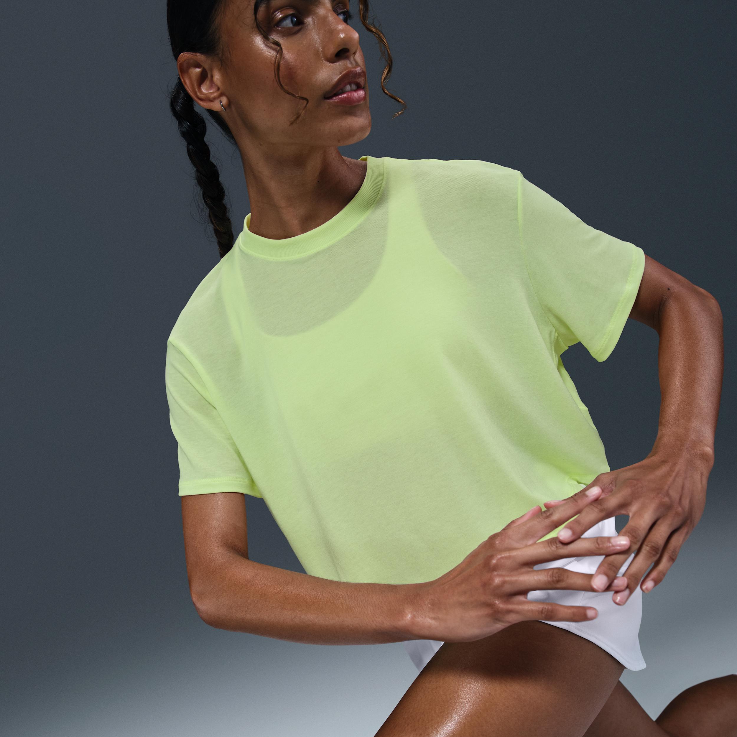 Nike Sportswear Chill Knit Women's Slim Striped T-Shirt Product Image