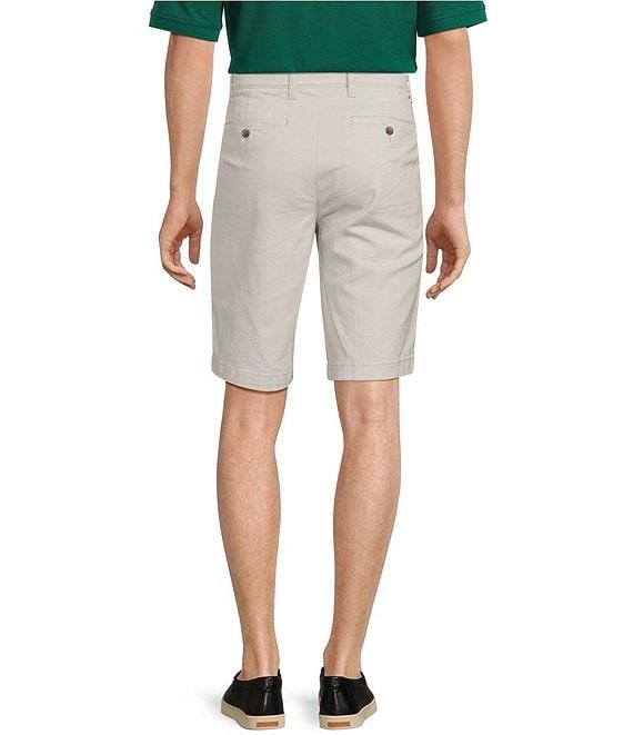 Roundtree & Yorke The Cloud Short Collection 11#double; Flat Front Washed Chino Shorts Product Image