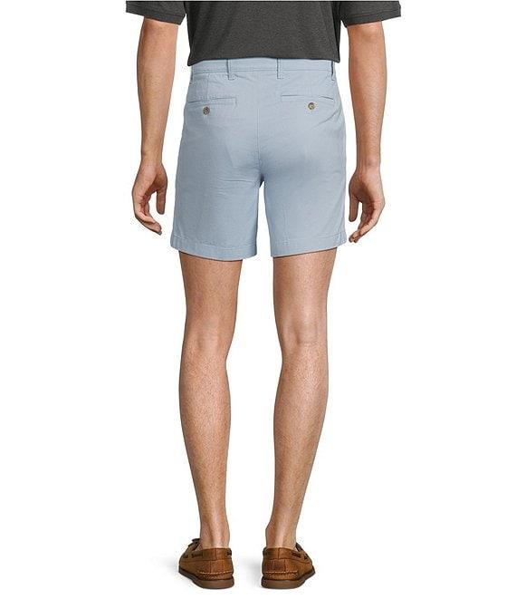 Roundtree & Yorke Big & Tall The Cloud Collection 7#double; Flat Front Washed Chino Shorts Product Image